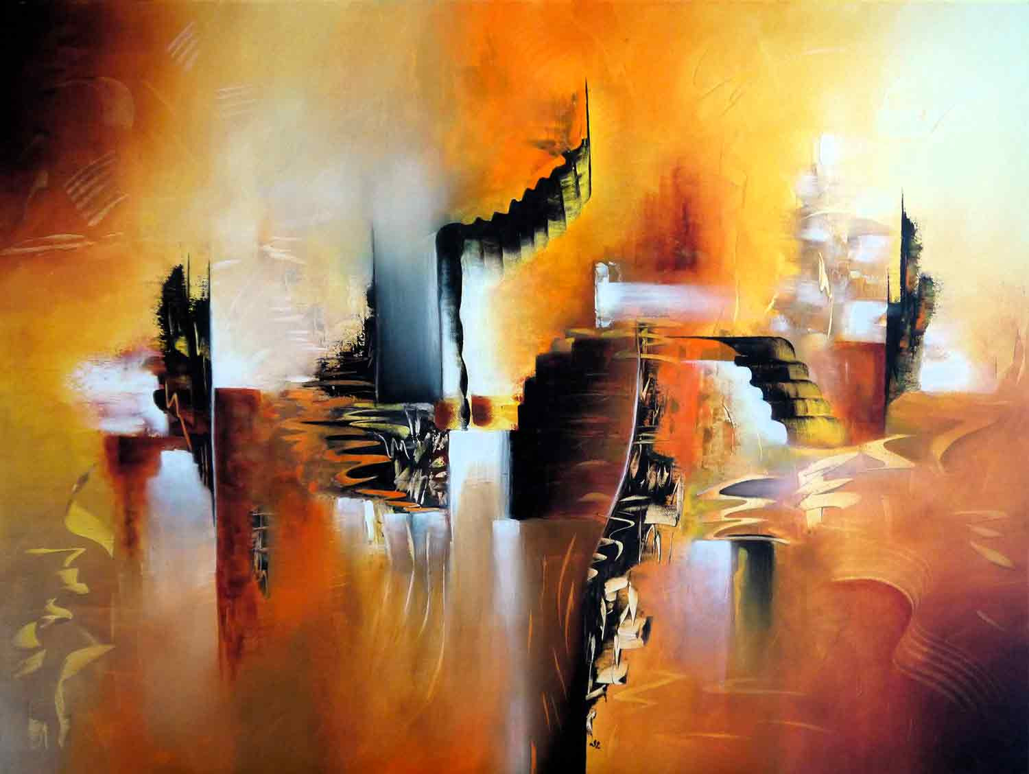 Valérie Lamarre, Speed, painting - Artalistic online contemporary art buying and selling gallery