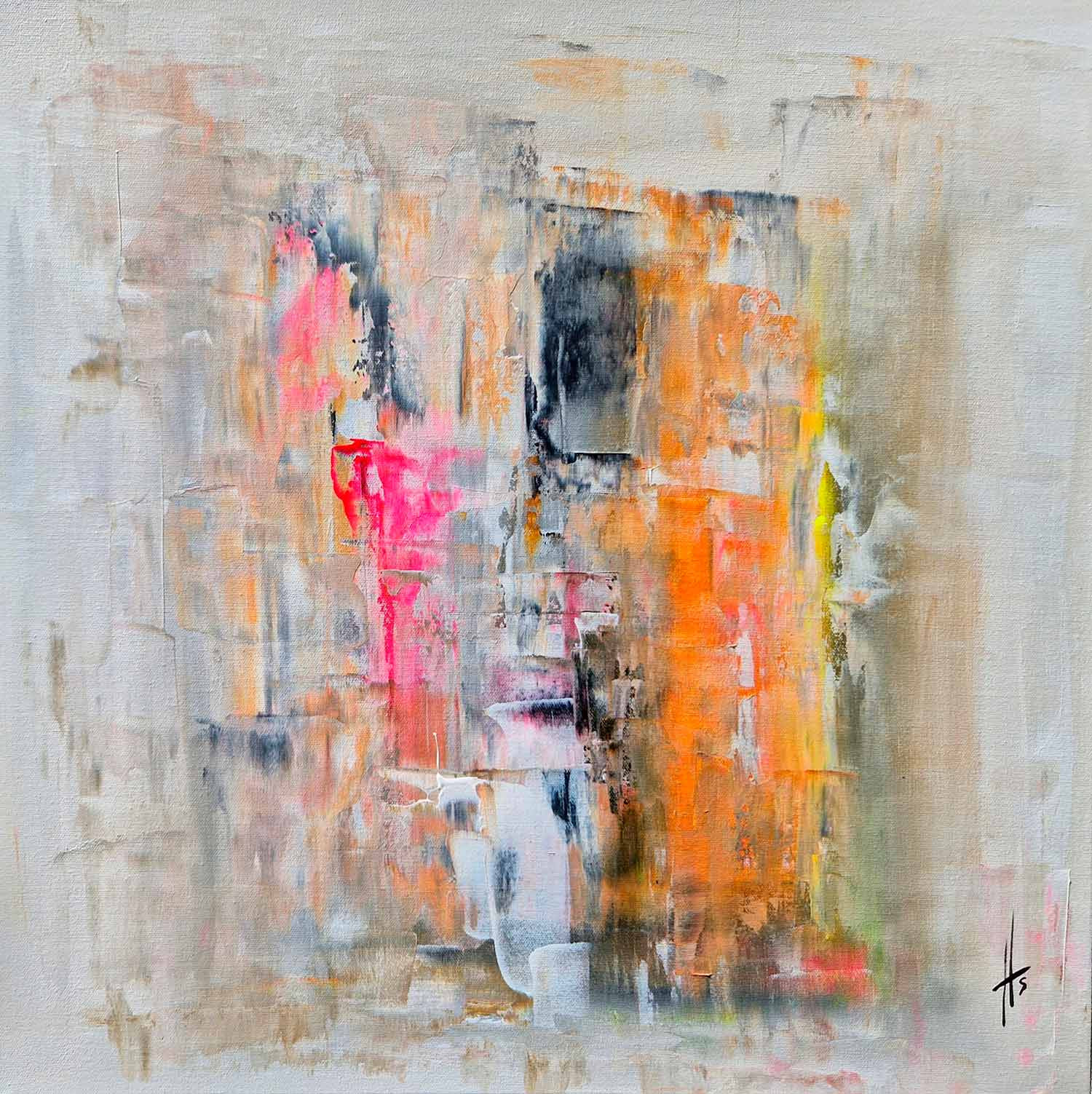 Sandrine Hartmann, Coup de coeur, painting - Artalistic online contemporary art buying and selling gallery