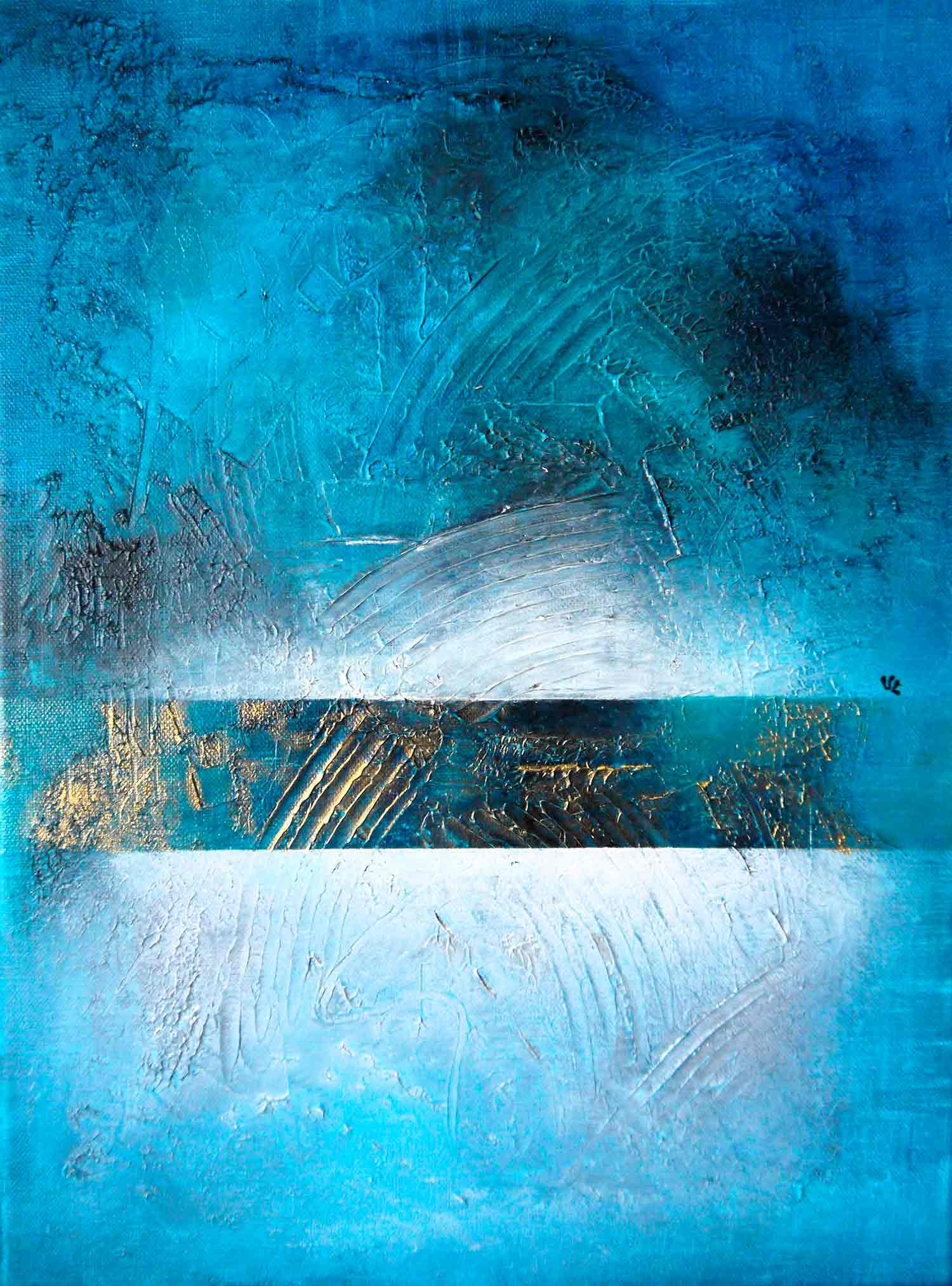 Valérie Lamarre, Khâos 6, painting - Artalistic online contemporary art buying and selling gallery