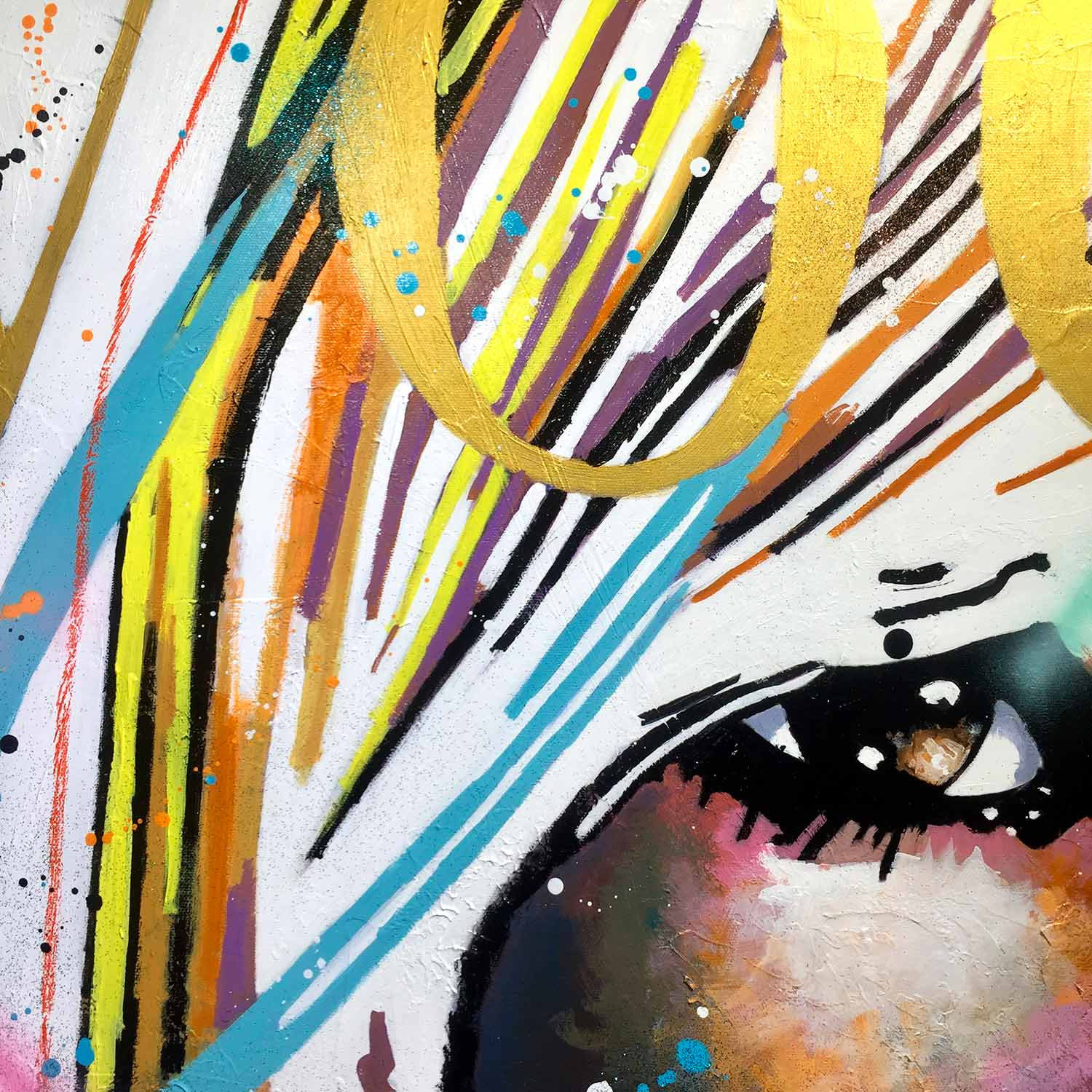 Patrick Cornée, Brigitte Bardot, painting - Artalistic online contemporary art buying and selling gallery