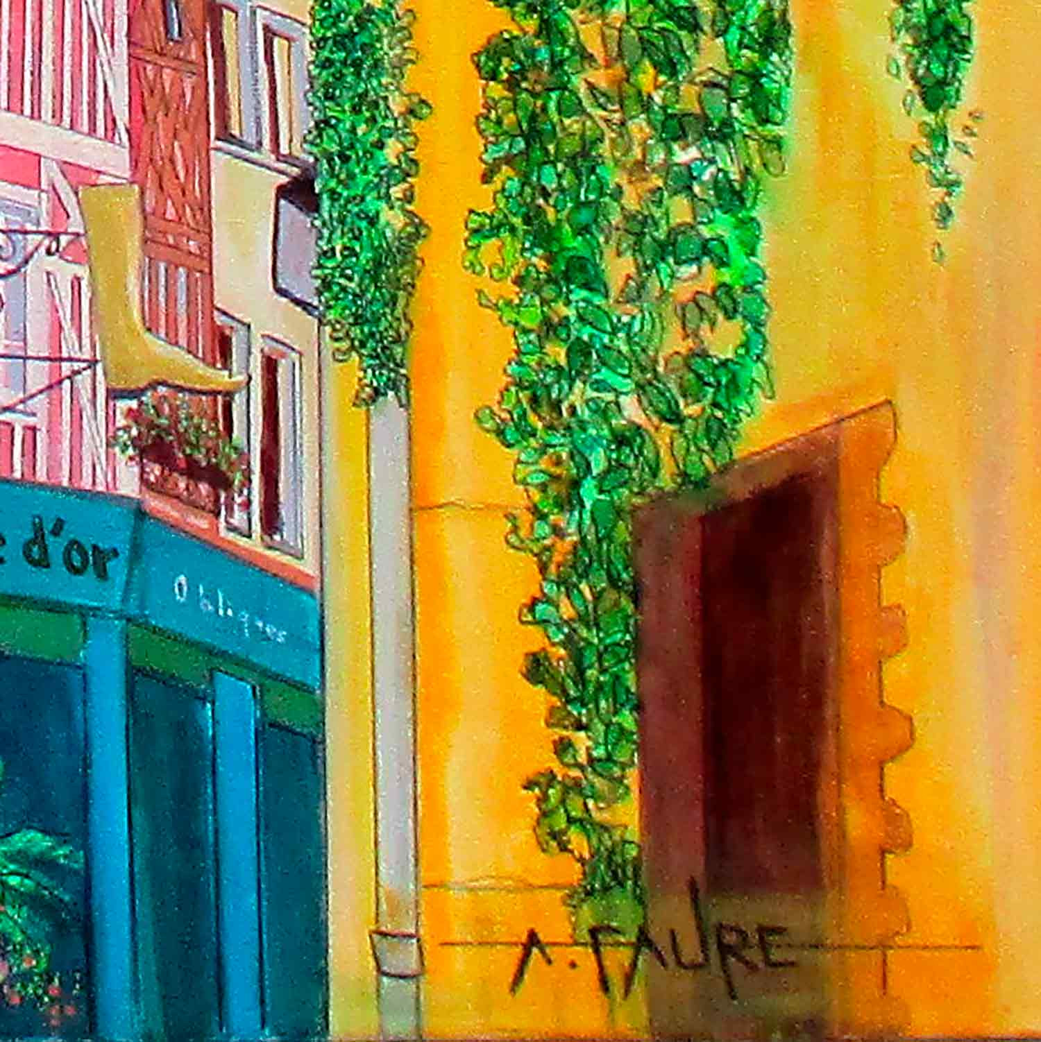 Alain Faure, Auxerre, painting - Artalistic online contemporary art buying and selling gallery