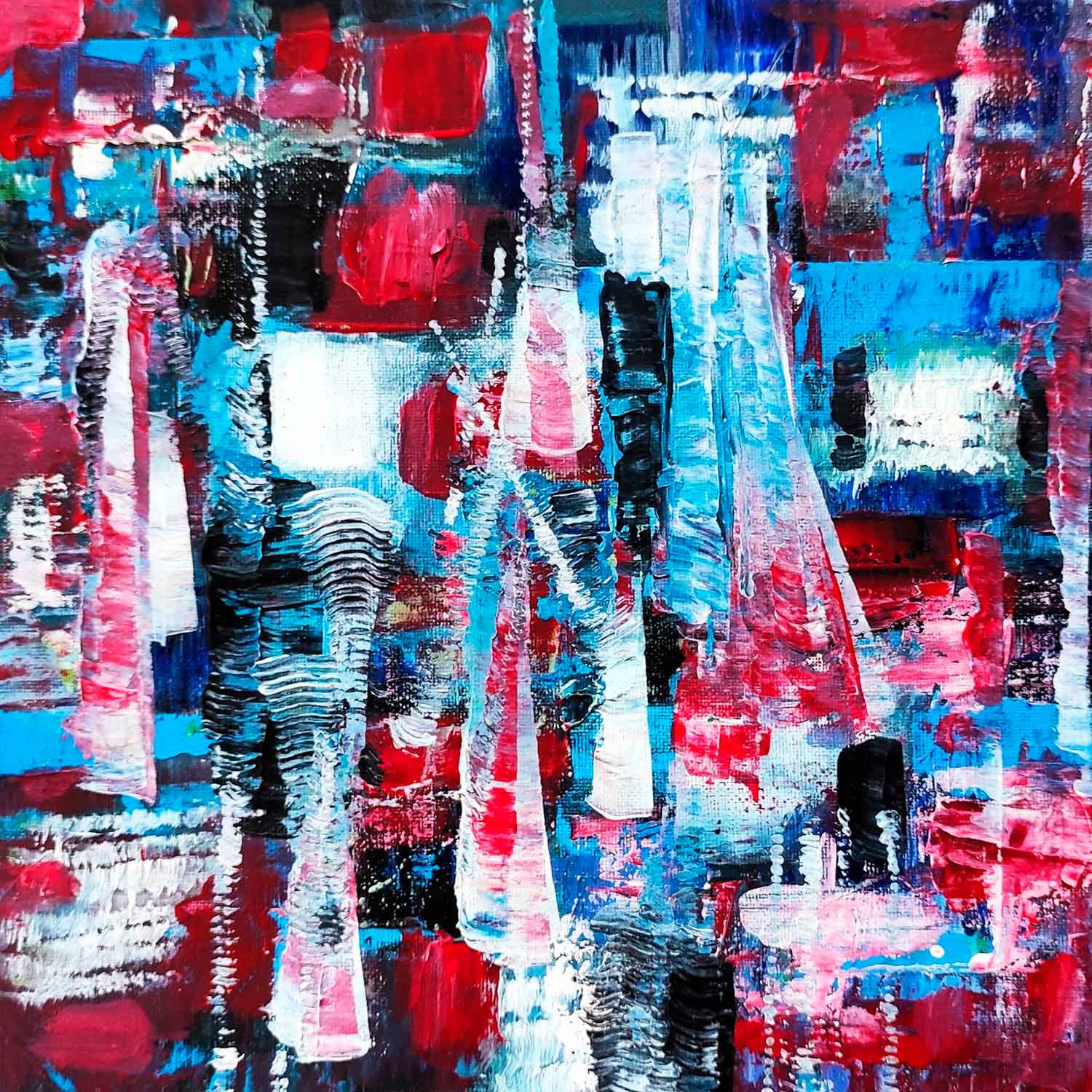 Tissa, spinning, painting - Artalistic online contemporary art buying and selling gallery