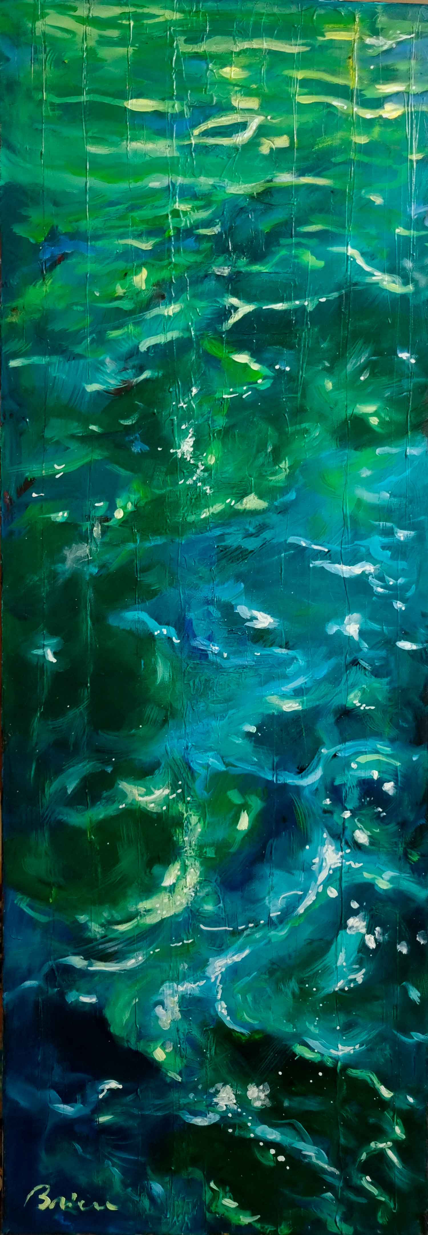Patrick Brière, reflets, painting - Artalistic online contemporary art buying and selling gallery