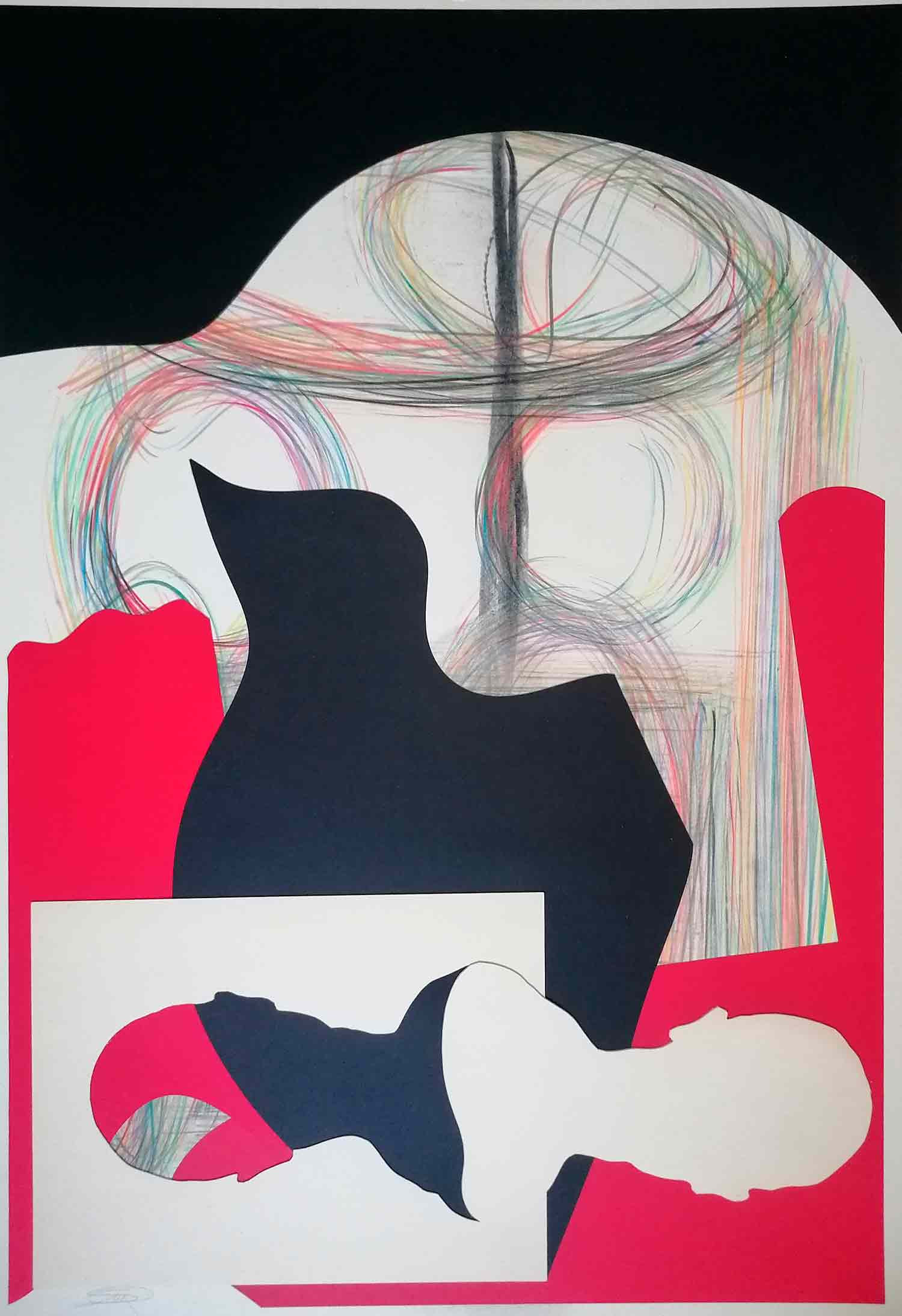Stefano Mazzolini, Pigui, painting - Artalistic online contemporary art buying and selling gallery