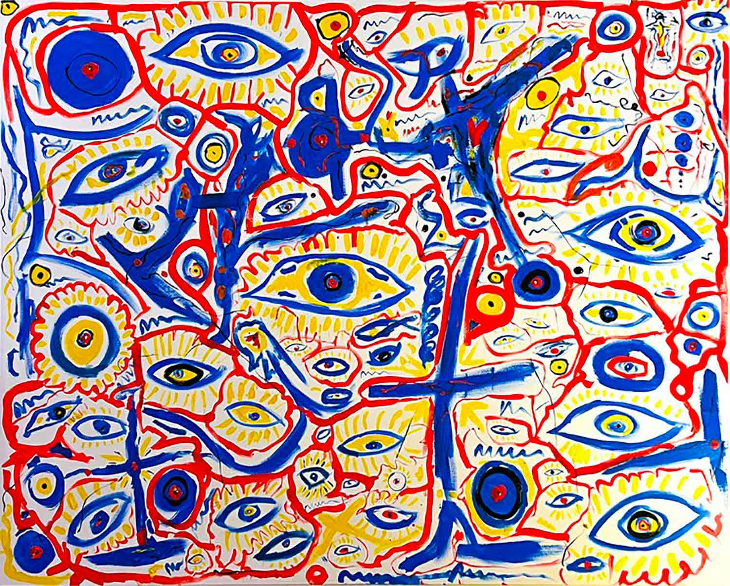 Pansard, Riviera 2, painting - Artalistic online contemporary art buying and selling gallery