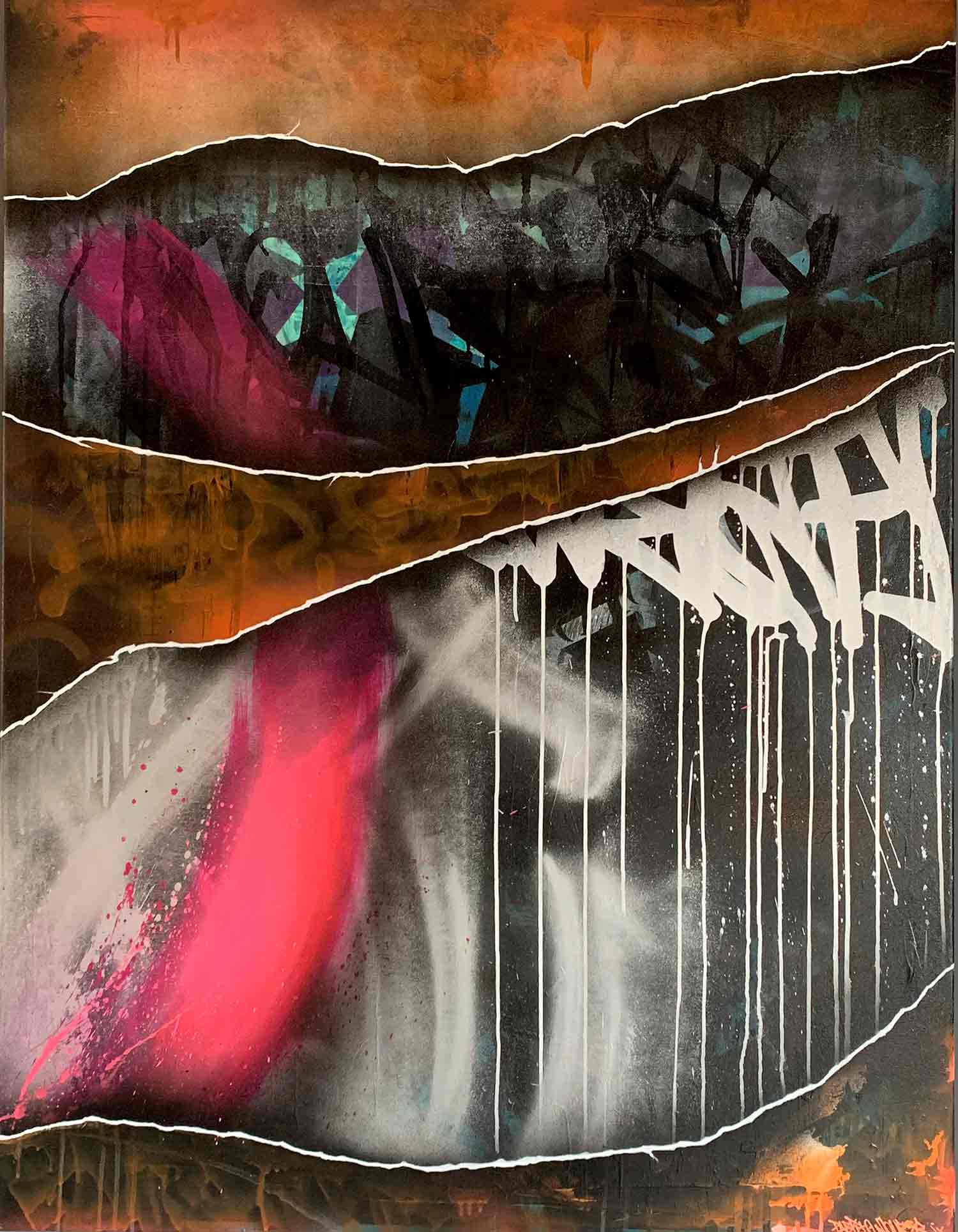 Pablito Mourer, Joy and cry, painting - Artalistic online contemporary art buying and selling gallery