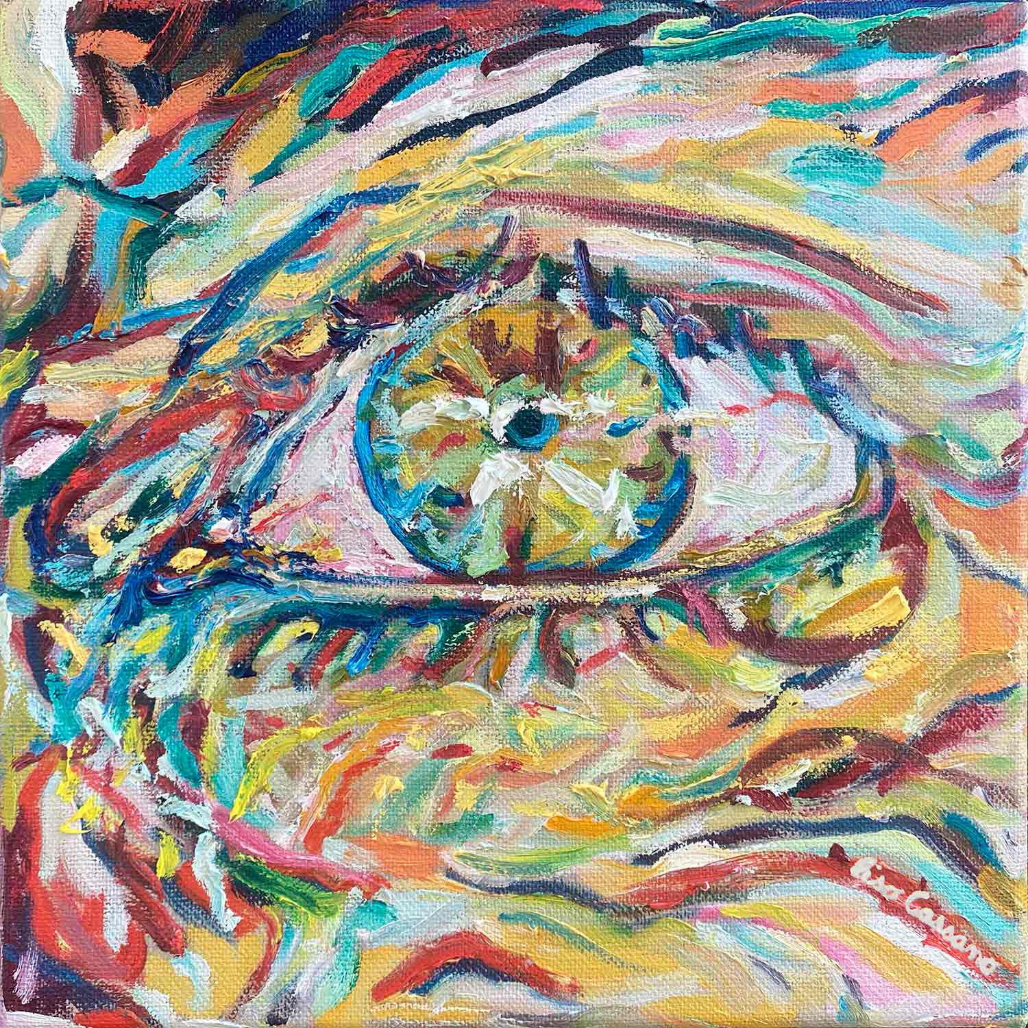 Liso Cassano, Salt, painting - Artalistic online contemporary art buying and selling gallery
