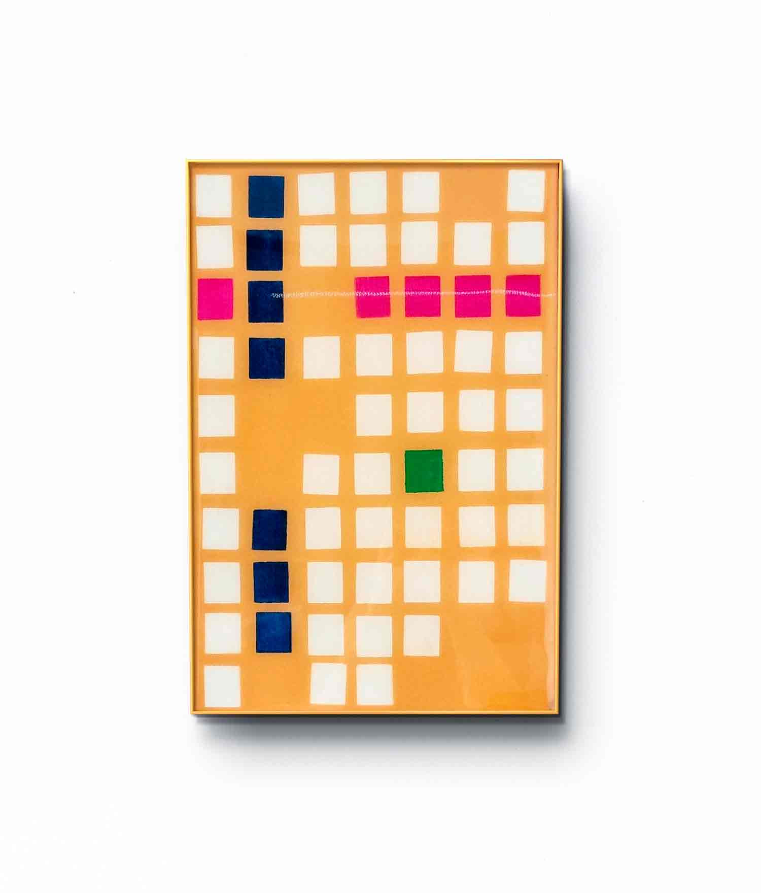 W.B, Tetris, painting - Artalistic online contemporary art buying and selling gallery