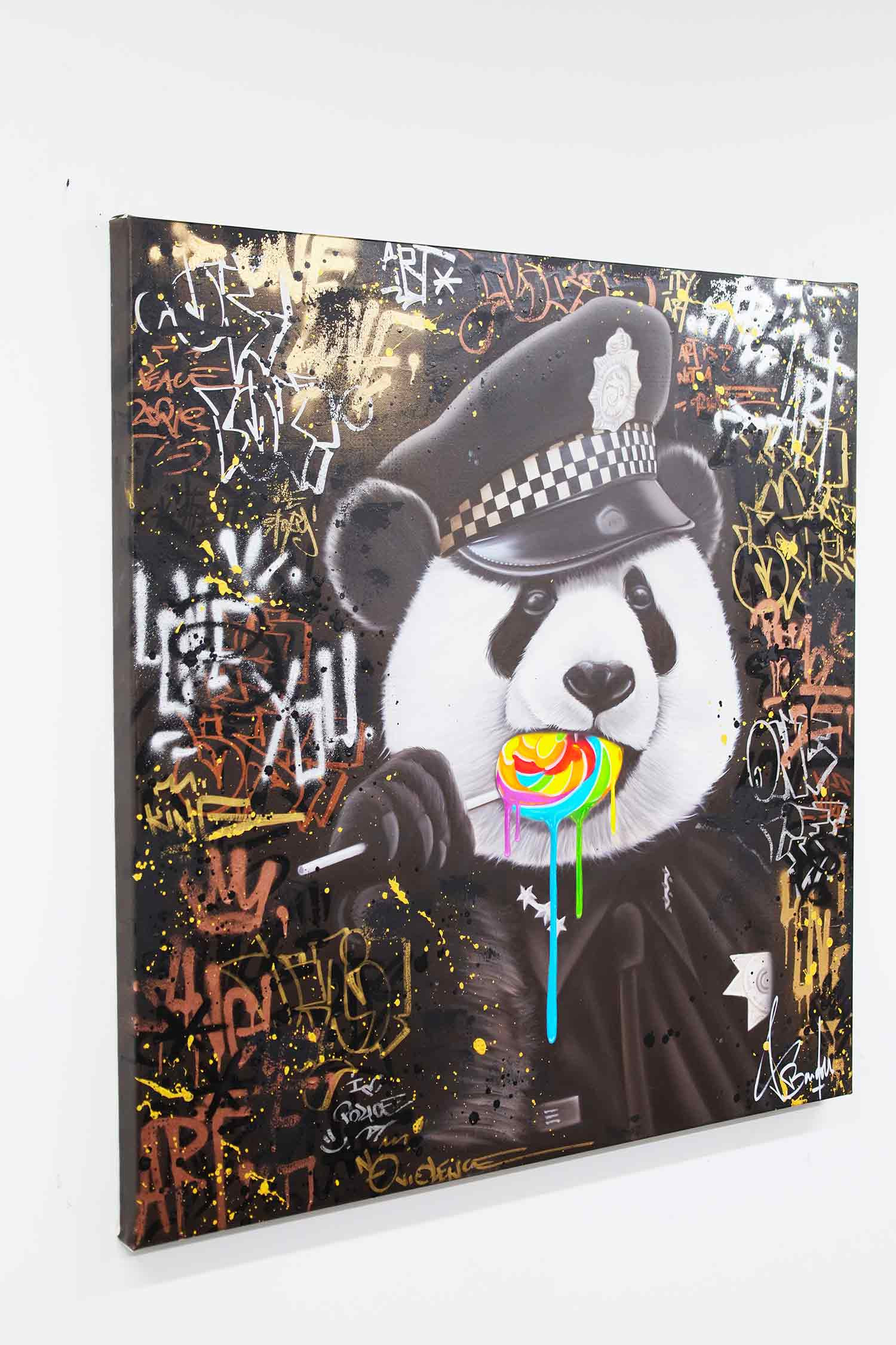 Vincent Bardou, Panda painting, painting - Artalistic online contemporary art buying and selling gallery