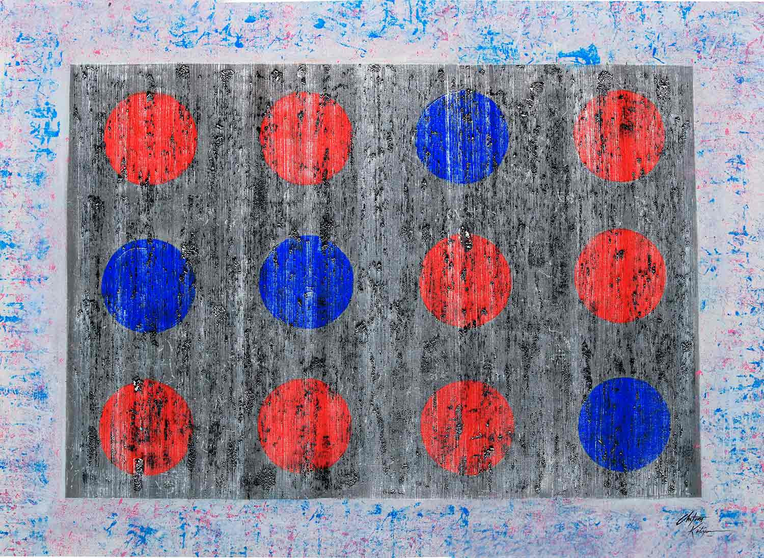 Chetan Katigar, Balance, painting - Artalistic online contemporary art buying and selling gallery