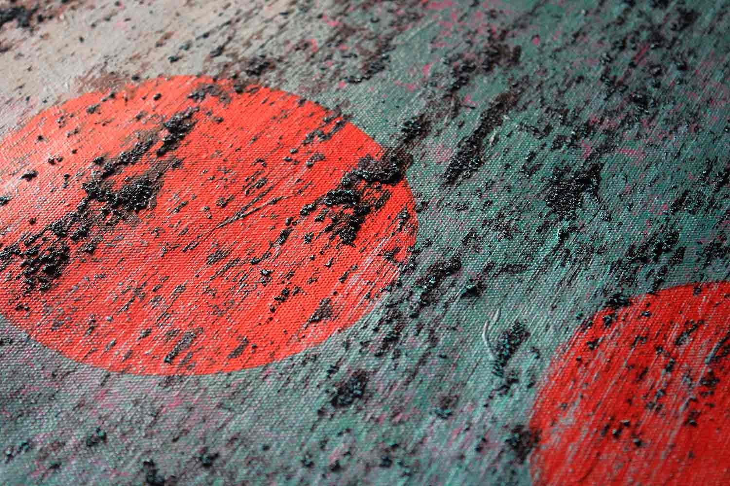 Chetan Katigar, Savage blue, painting - Artalistic online contemporary art buying and selling gallery