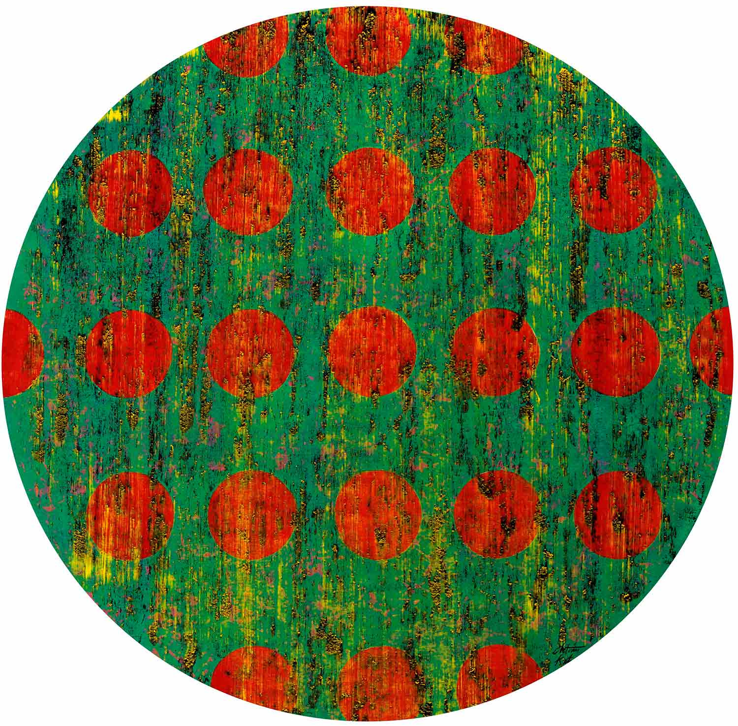 Chetan Katigar, The red, painting - Artalistic online contemporary art buying and selling gallery