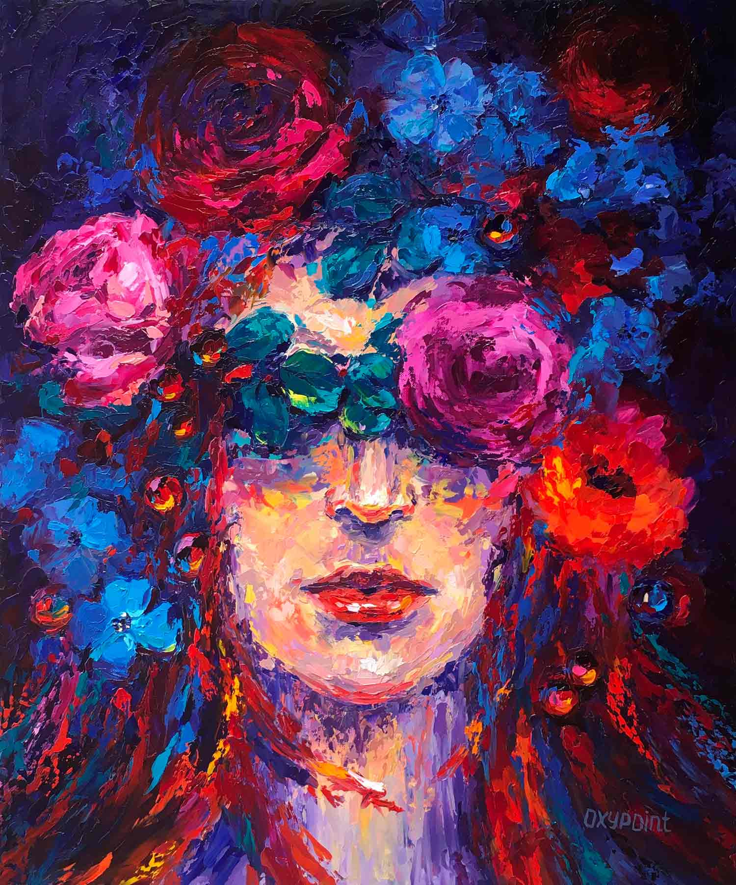Oxypoint, Look inside yourself, painting - Artalistic online contemporary art buying and selling gallery