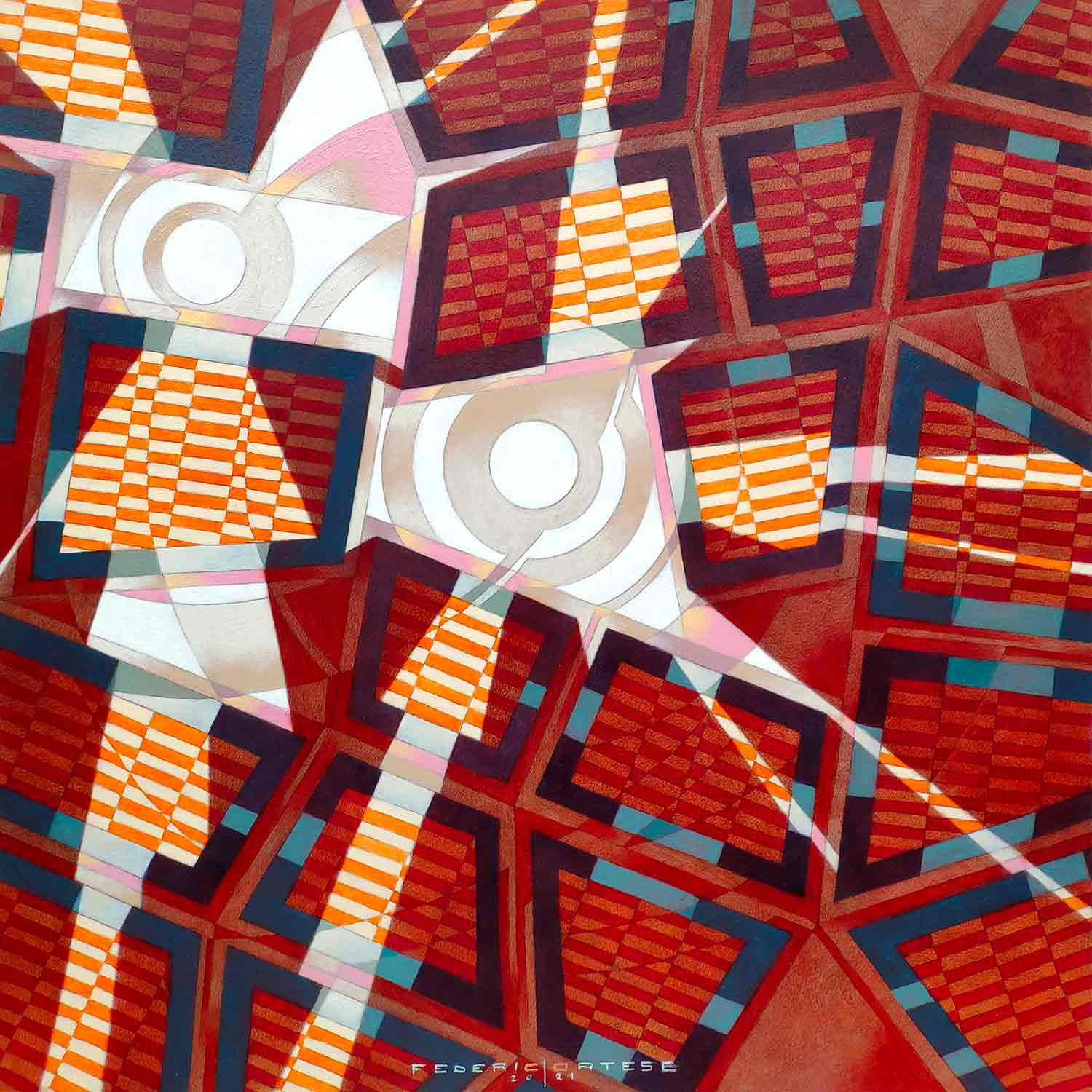 Federico Cortese, Blast 5, peinture - Galerie de vente et d’achat d’art contemporain en ligne Artalistic