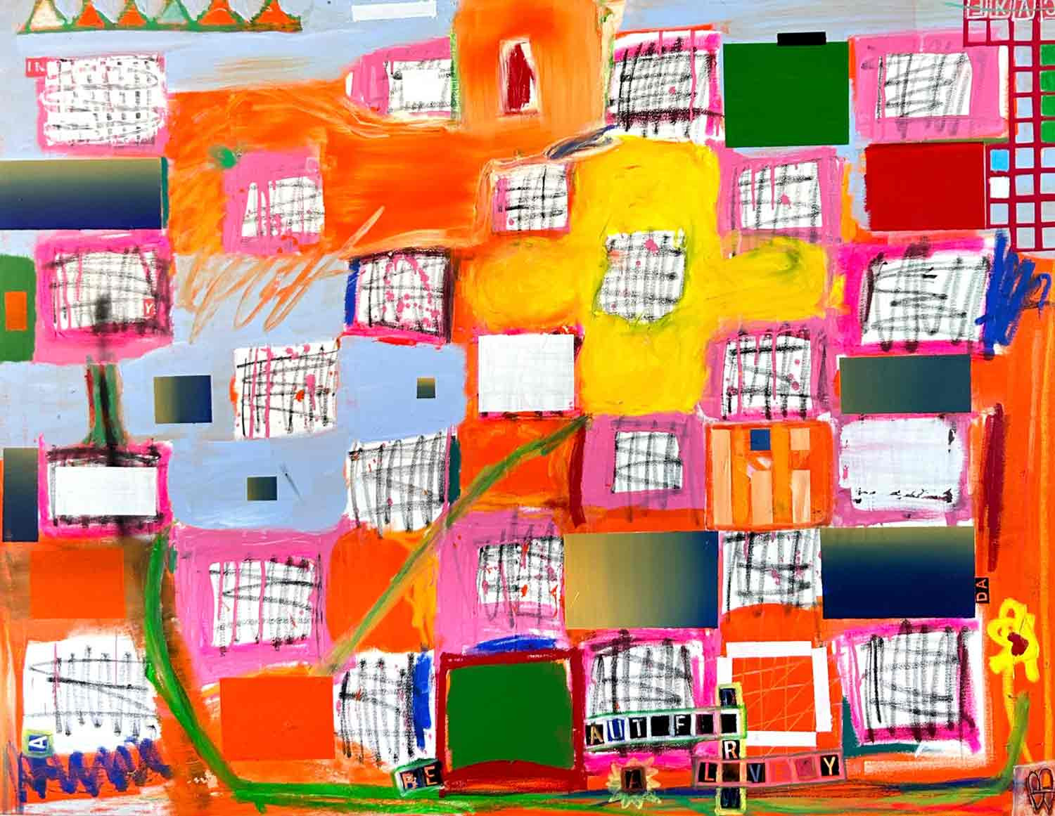 William Babret, One day, painting - Artalistic online contemporary art buying and selling gallery