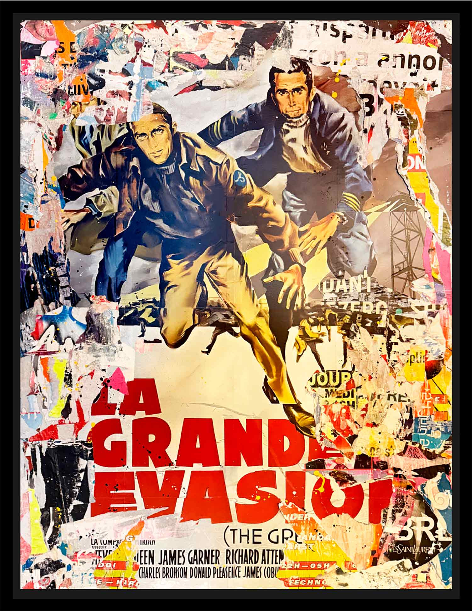 Louis Rosenthal, La grande évasion, painting - Artalistic online contemporary art buying and selling gallery