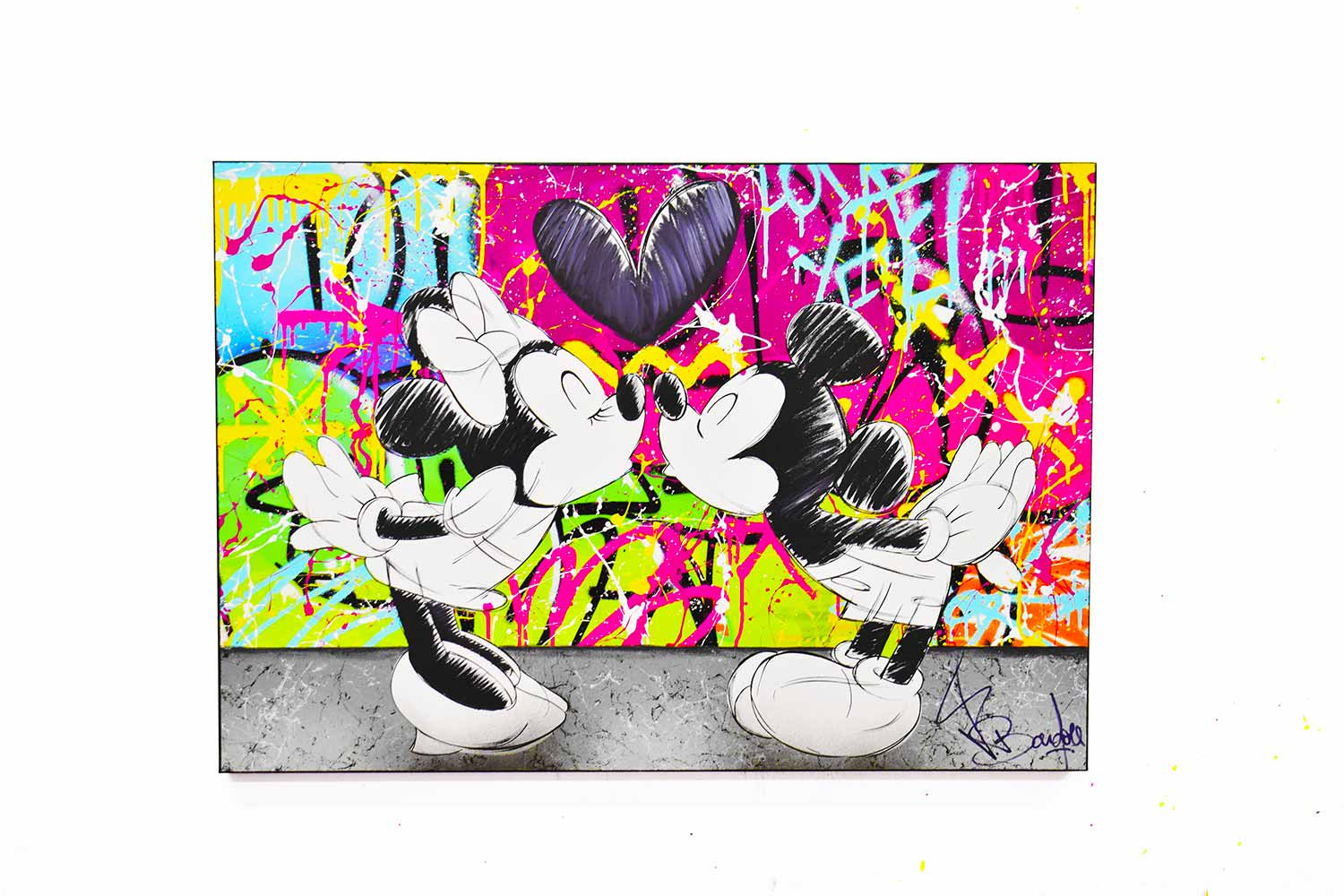 Princess Minnie Mouse, Painting by Vincent Bardou