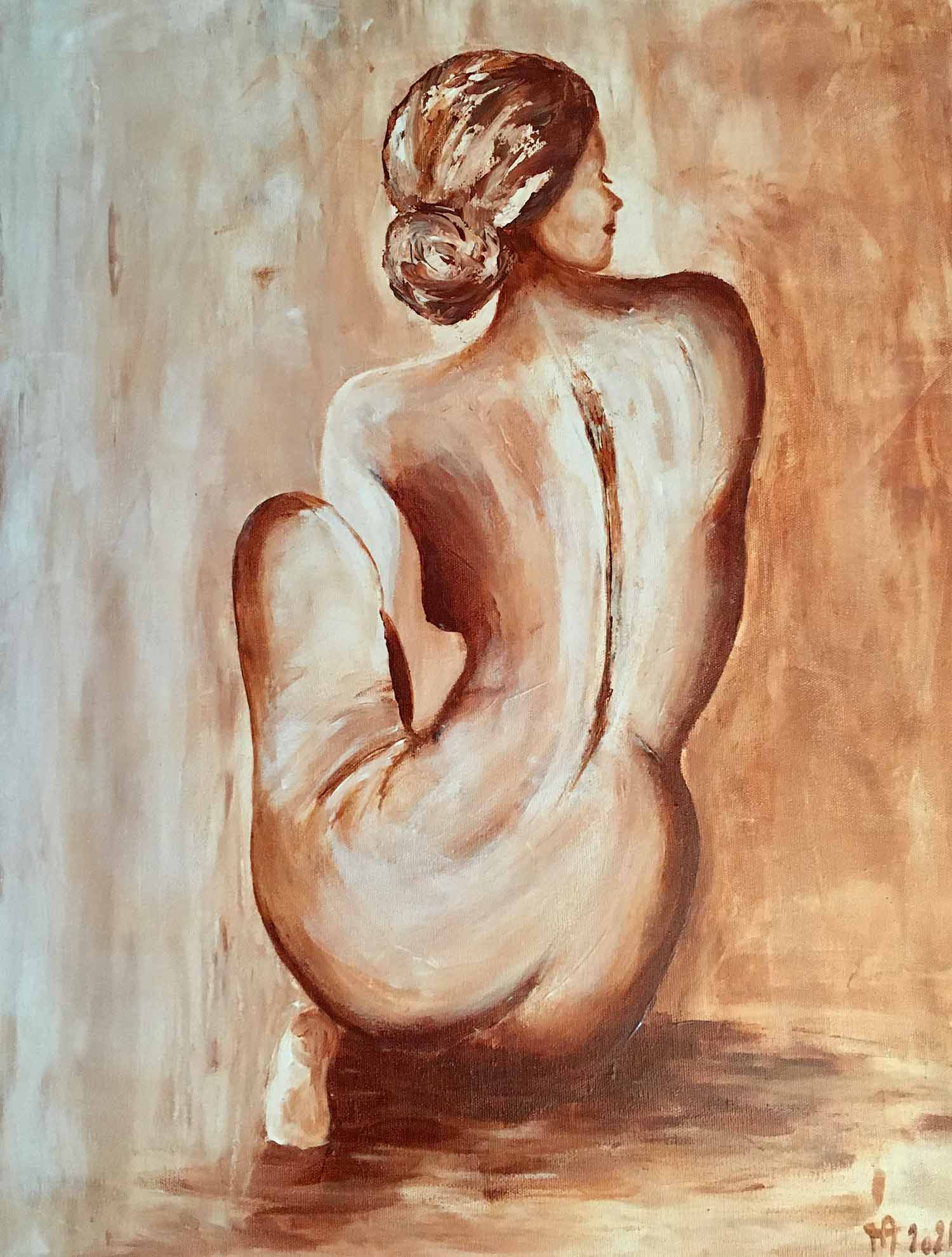 Françoise Augustine, sans titre, painting - Artalistic online contemporary art buying and selling gallery