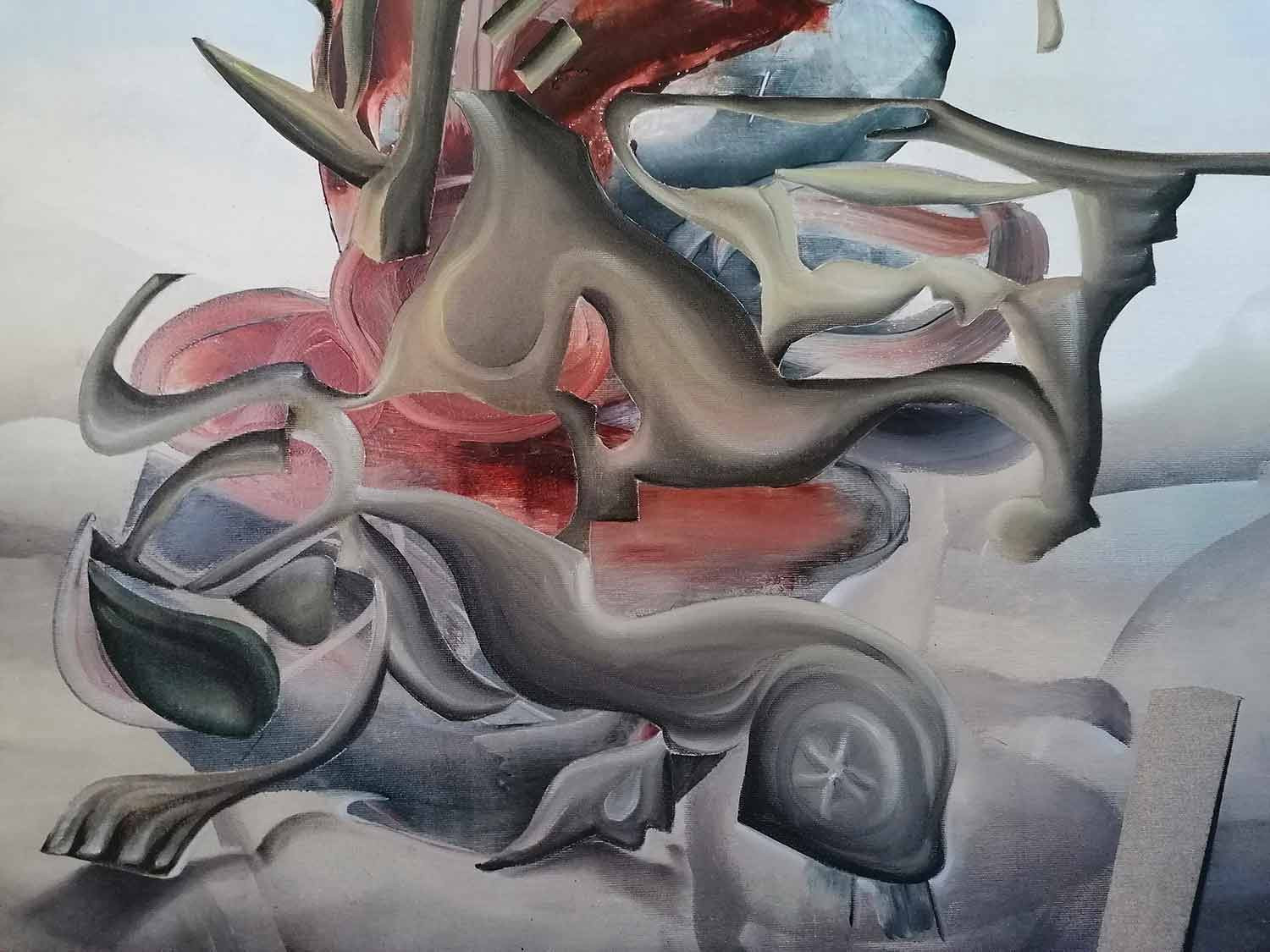 Stefano Mazzolini, Gattaca, painting - Artalistic online contemporary art buying and selling gallery