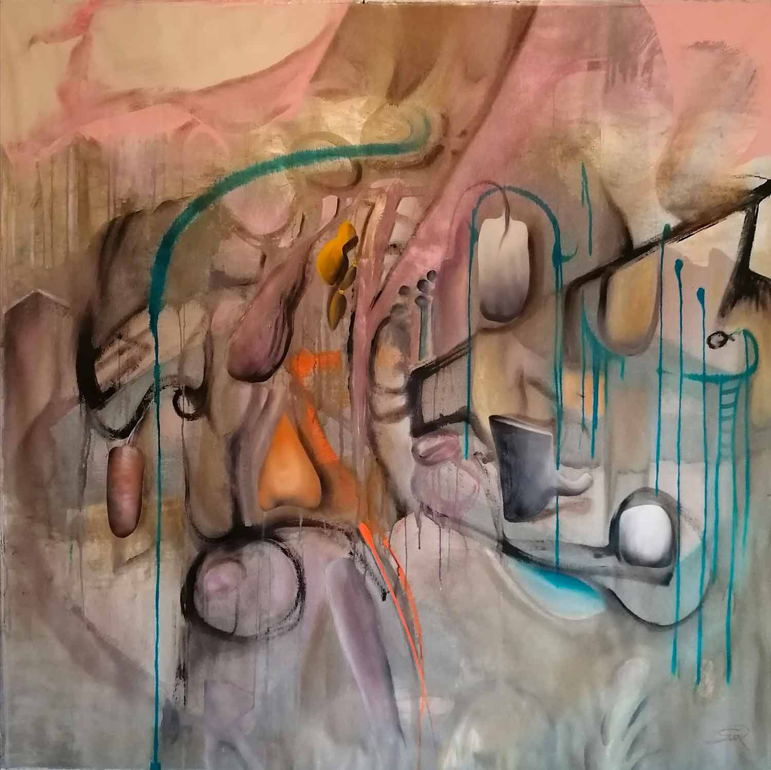 Stefano Mazzolini, Nascur, painting - Artalistic online contemporary art buying and selling gallery