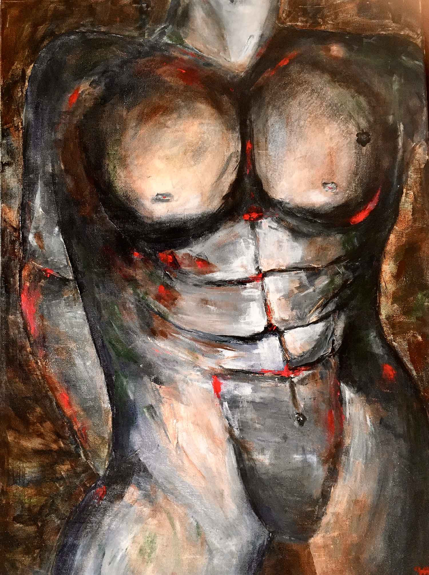 Françoise Augustine, Pullo, painting - Artalistic online contemporary art buying and selling gallery