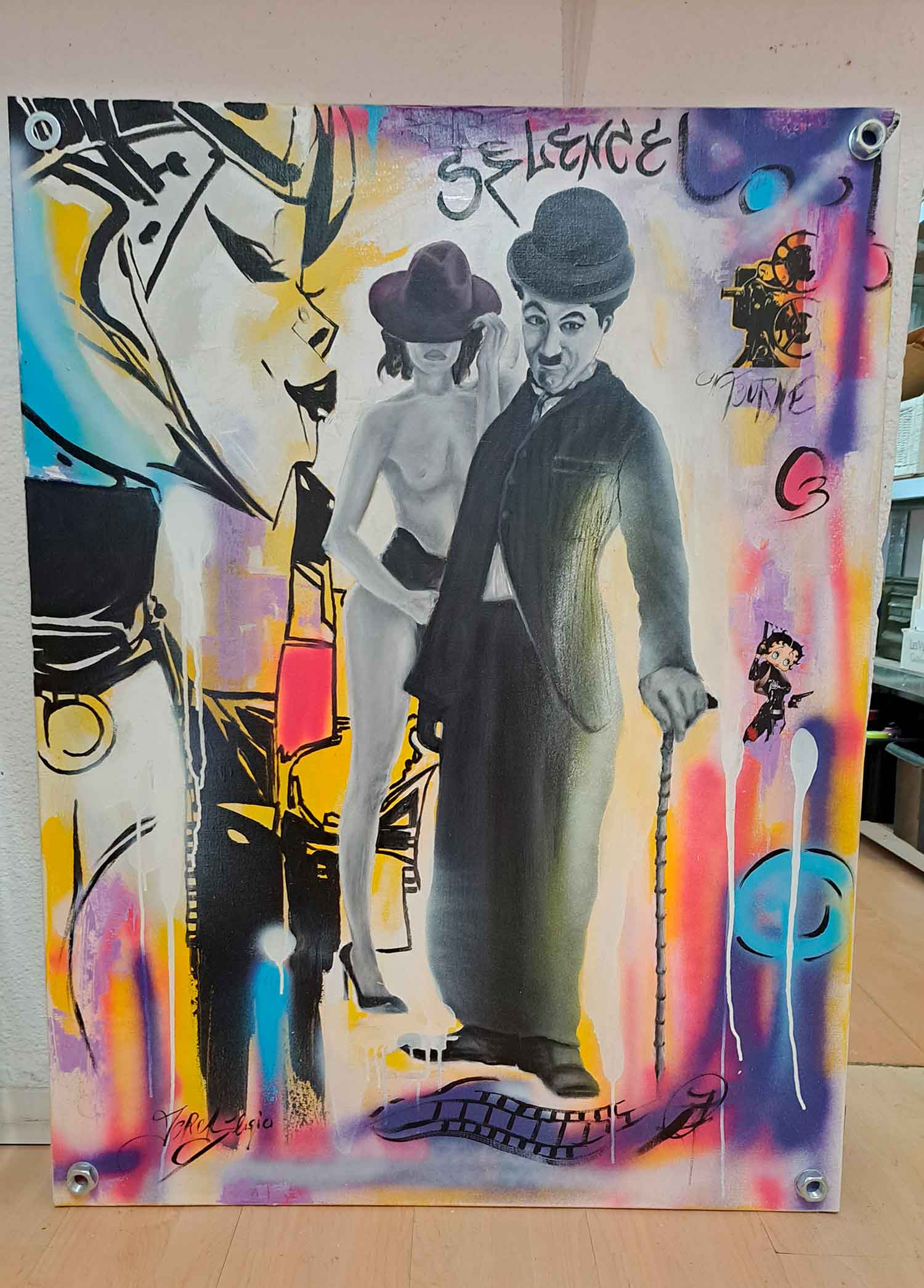 Joel, Charlie, painting - Artalistic online contemporary art buying and selling gallery