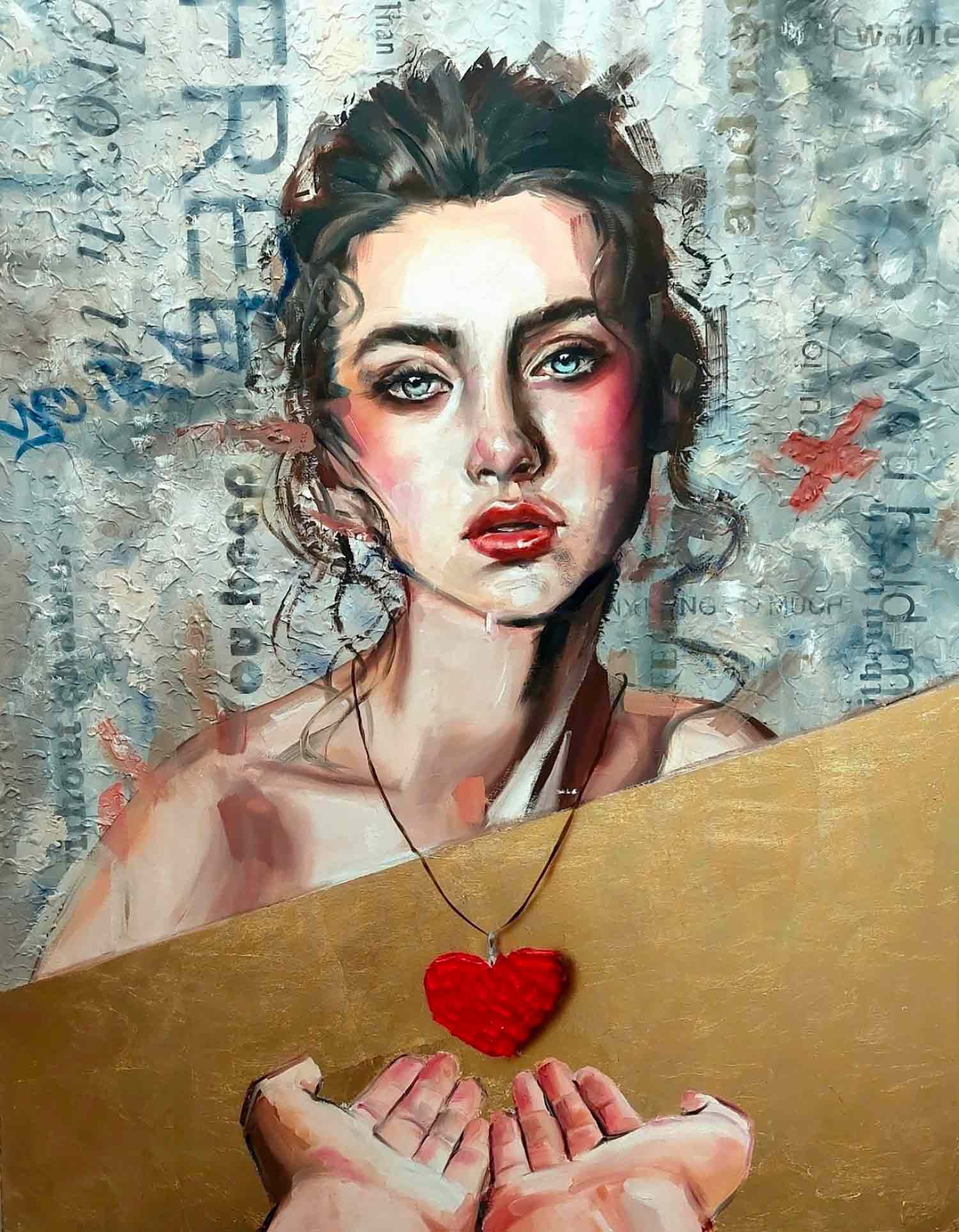 Simona Zecca, Gravity, painting - Artalistic online contemporary art buying and selling gallery