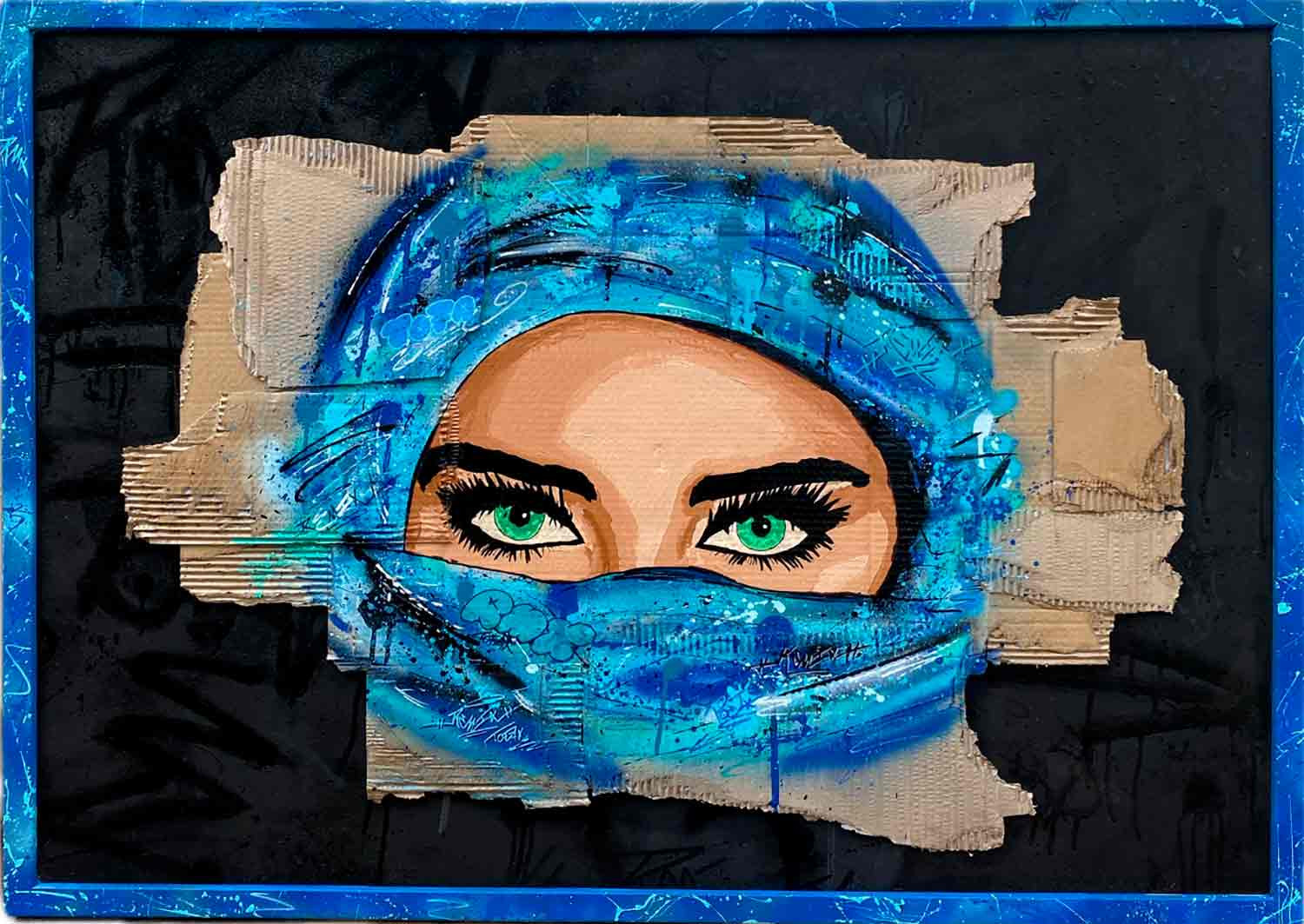 Remix, Yanax, painting - Artalistic online contemporary art buying and selling gallery