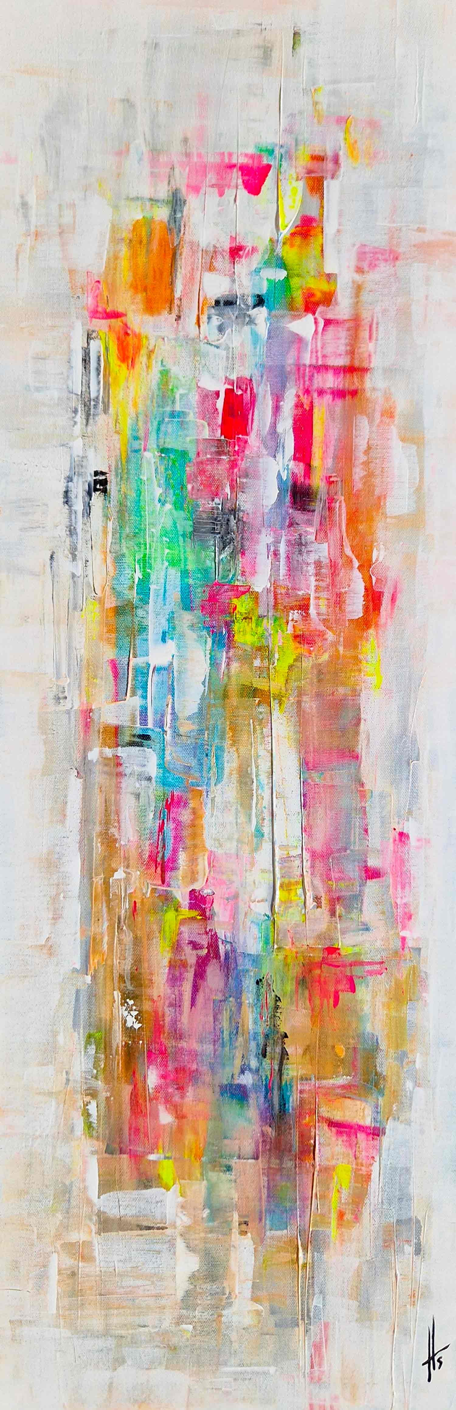 Sandrine Hartmann, Jazzy, painting - Artalistic online contemporary art buying and selling gallery