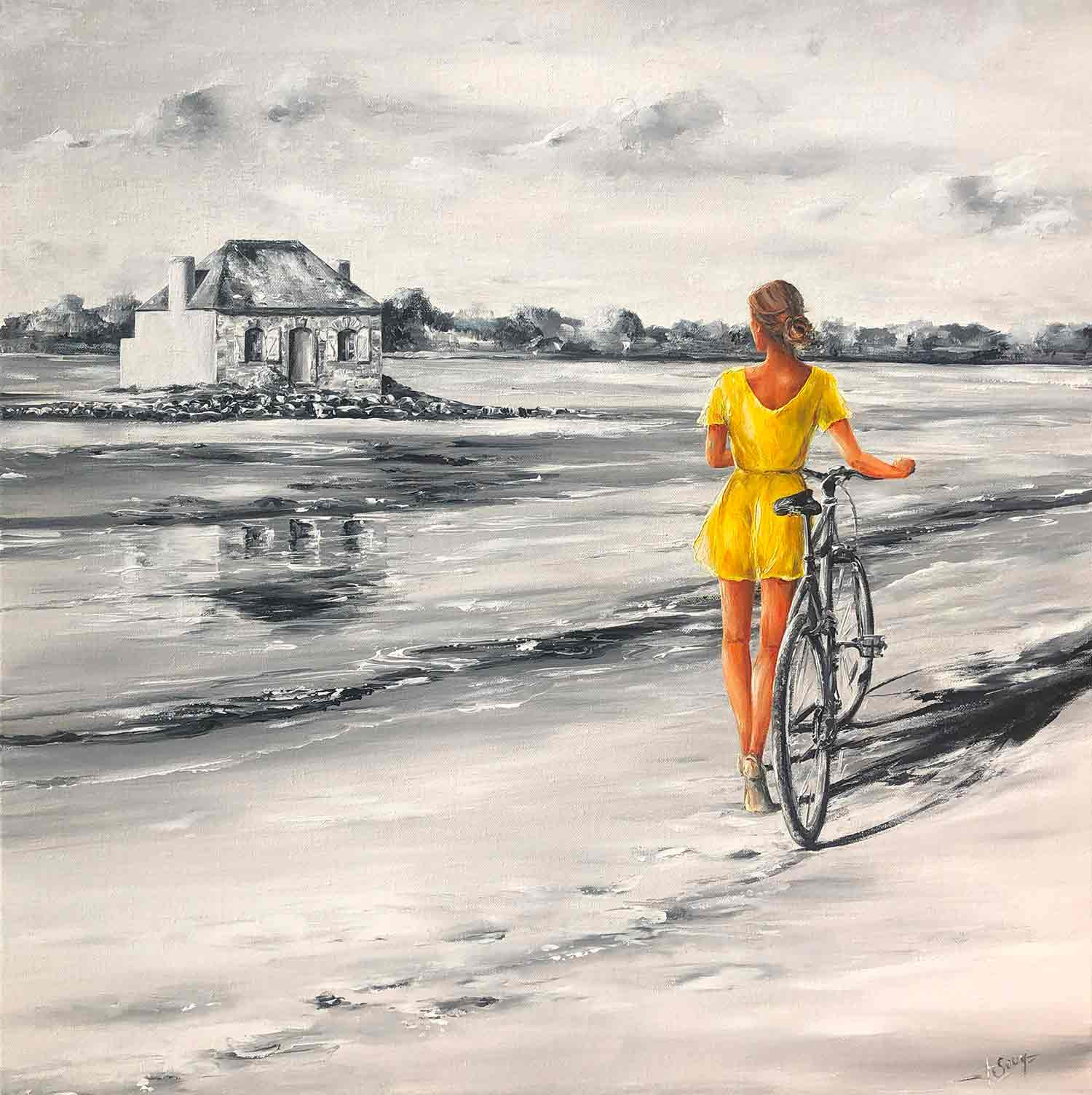 Marie-Laure Souq, Eternel Saint-Cado, painting - Artalistic online contemporary art buying and selling gallery
