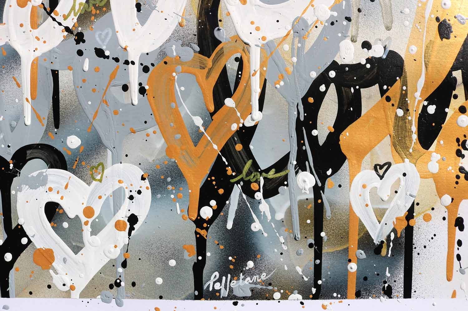 Isabelle Pelletane, Love love 10, painting - Artalistic online contemporary art buying and selling gallery