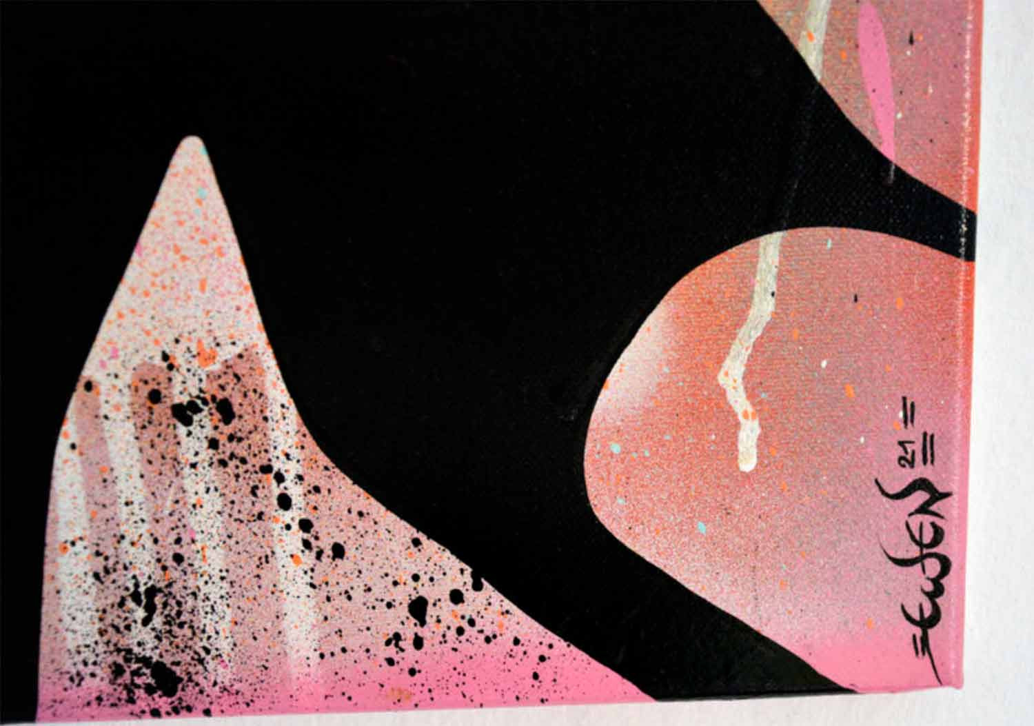 Ewen Gur, Wild at heart, painting - Artalistic online contemporary art buying and selling gallery