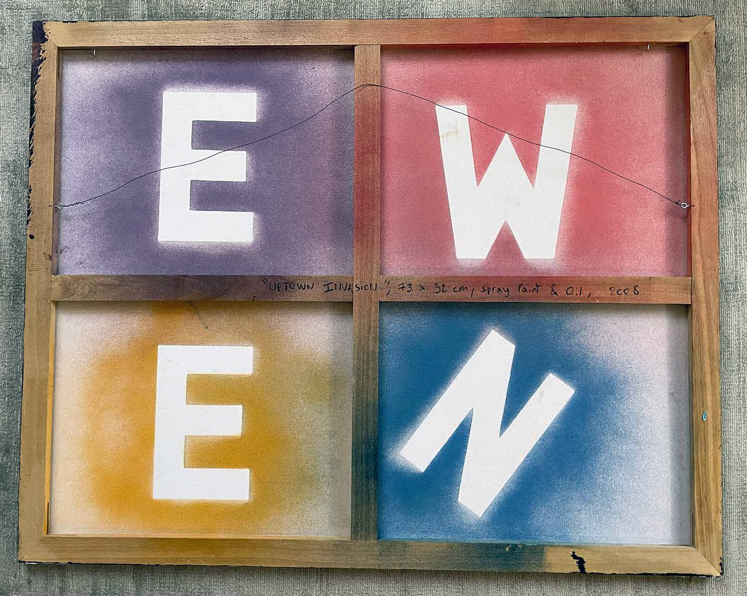 Ewen Gur, Uptown Invasion, painting - Artalistic online contemporary art buying and selling gallery