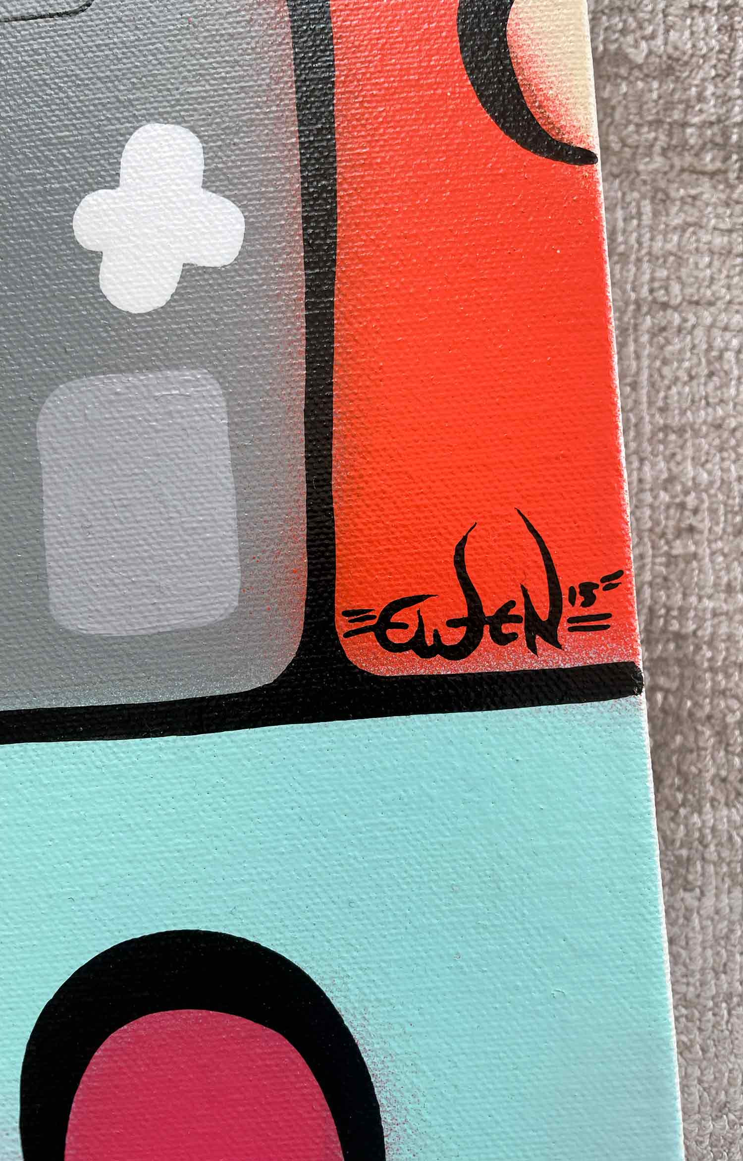 Ewen Gur, System error, painting - Artalistic online contemporary art buying and selling gallery
