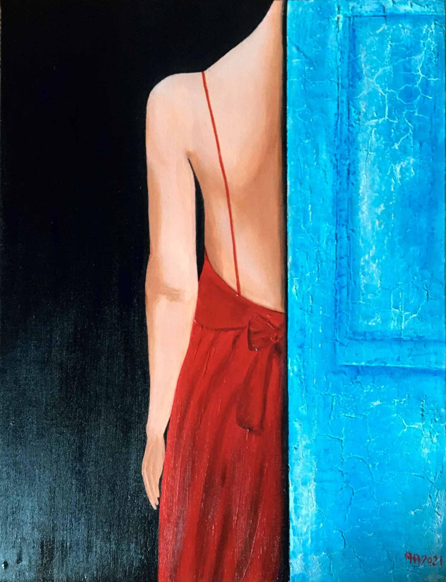 Françoise Augustine, Eden, painting - Artalistic online contemporary art buying and selling gallery
