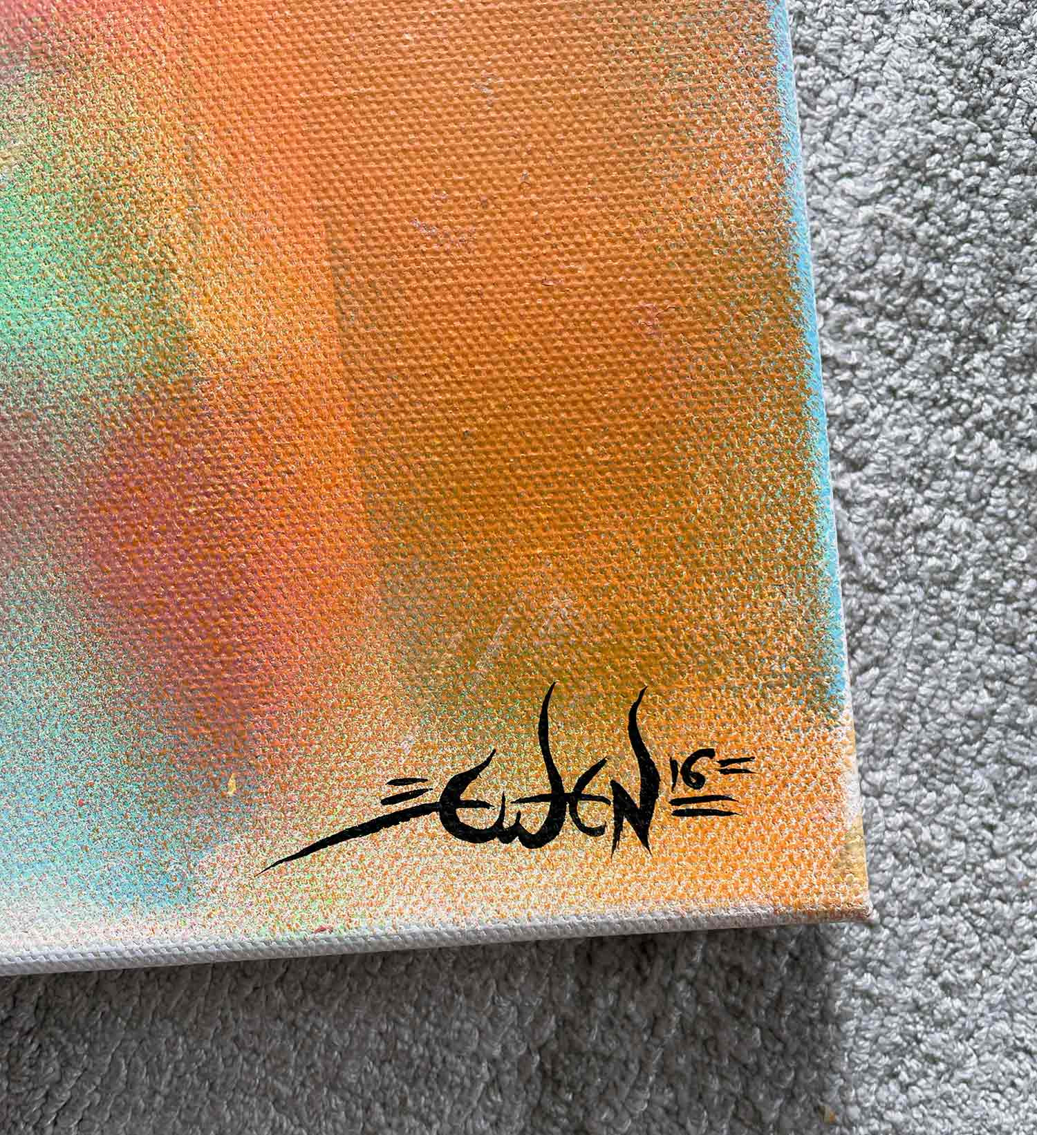 Ewen Gur, Should I Stay or Should I Go?, painting - Artalistic online contemporary art buying and selling gallery