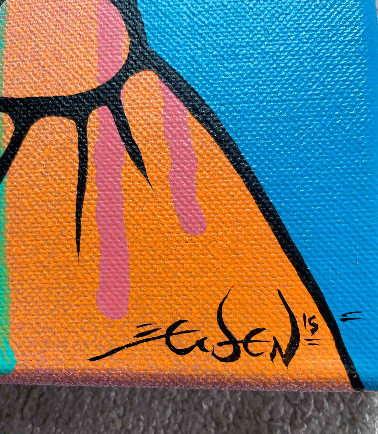 Ewen Gur, Oh Gosh, painting - Artalistic online contemporary art buying and selling gallery