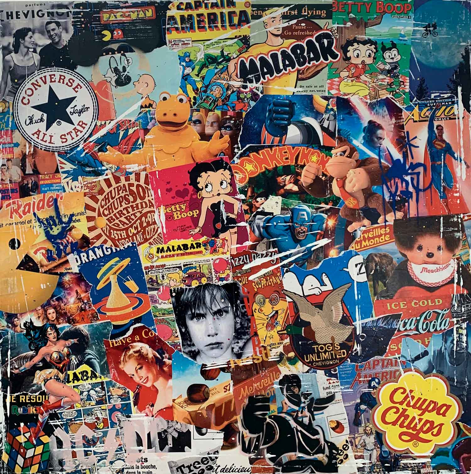 Louis Rosenthal, 80's, painting - Artalistic online contemporary art buying and selling gallery