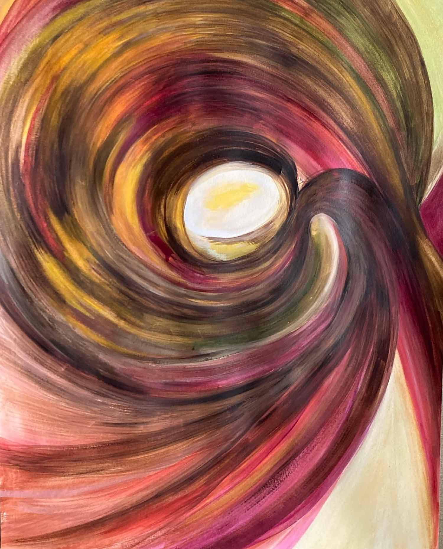 Sela, Welcome back, painting - Artalistic online contemporary art buying and selling gallery