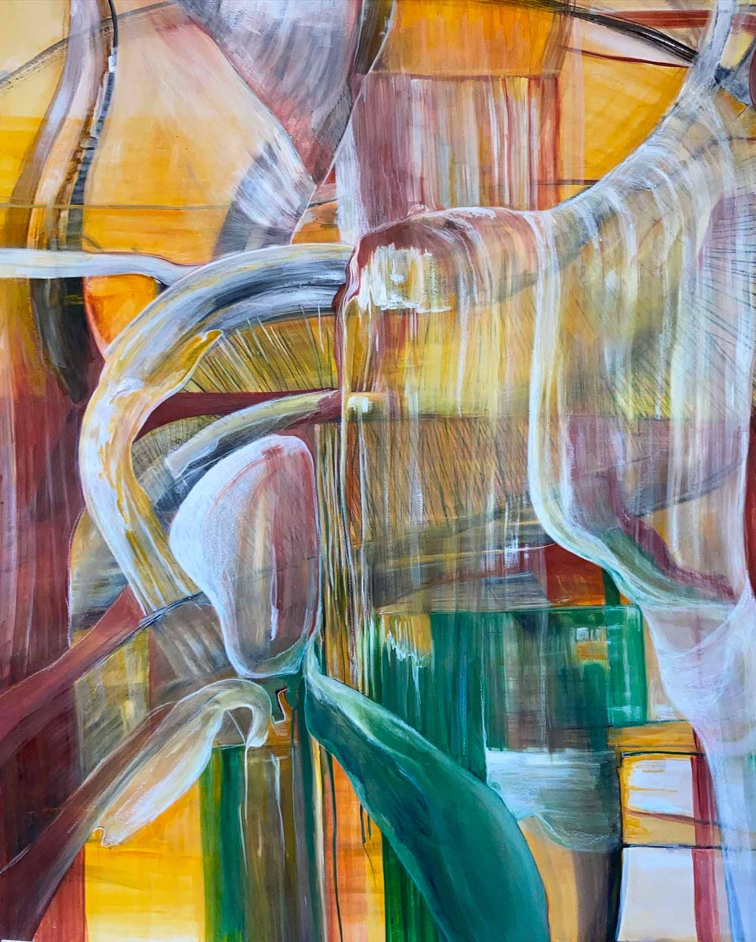 Sela, Eloge du mou, painting - Artalistic online contemporary art buying and selling gallery