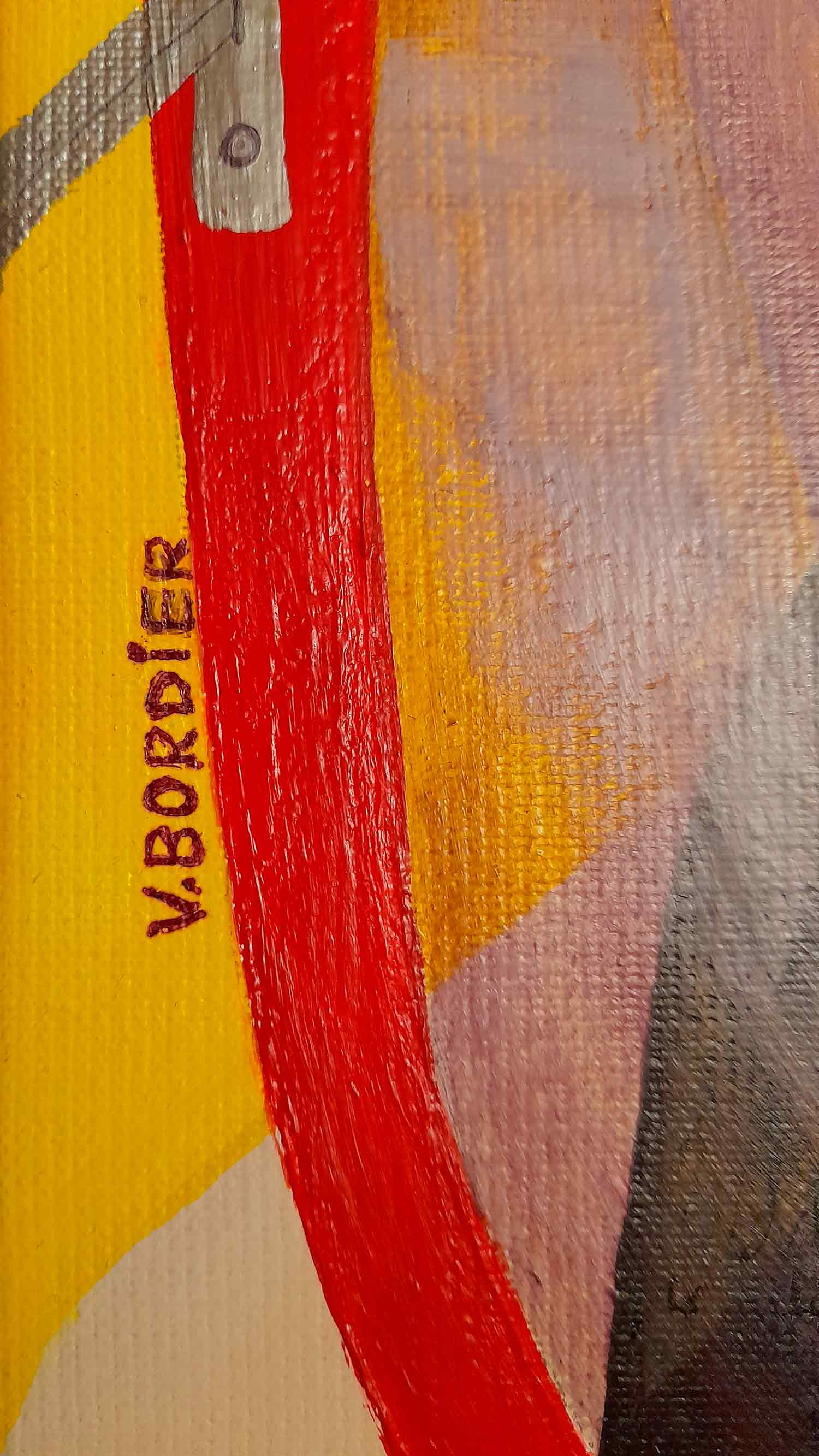 Victoria Bordier, y'en a marre, painting - Artalistic online contemporary art buying and selling gallery