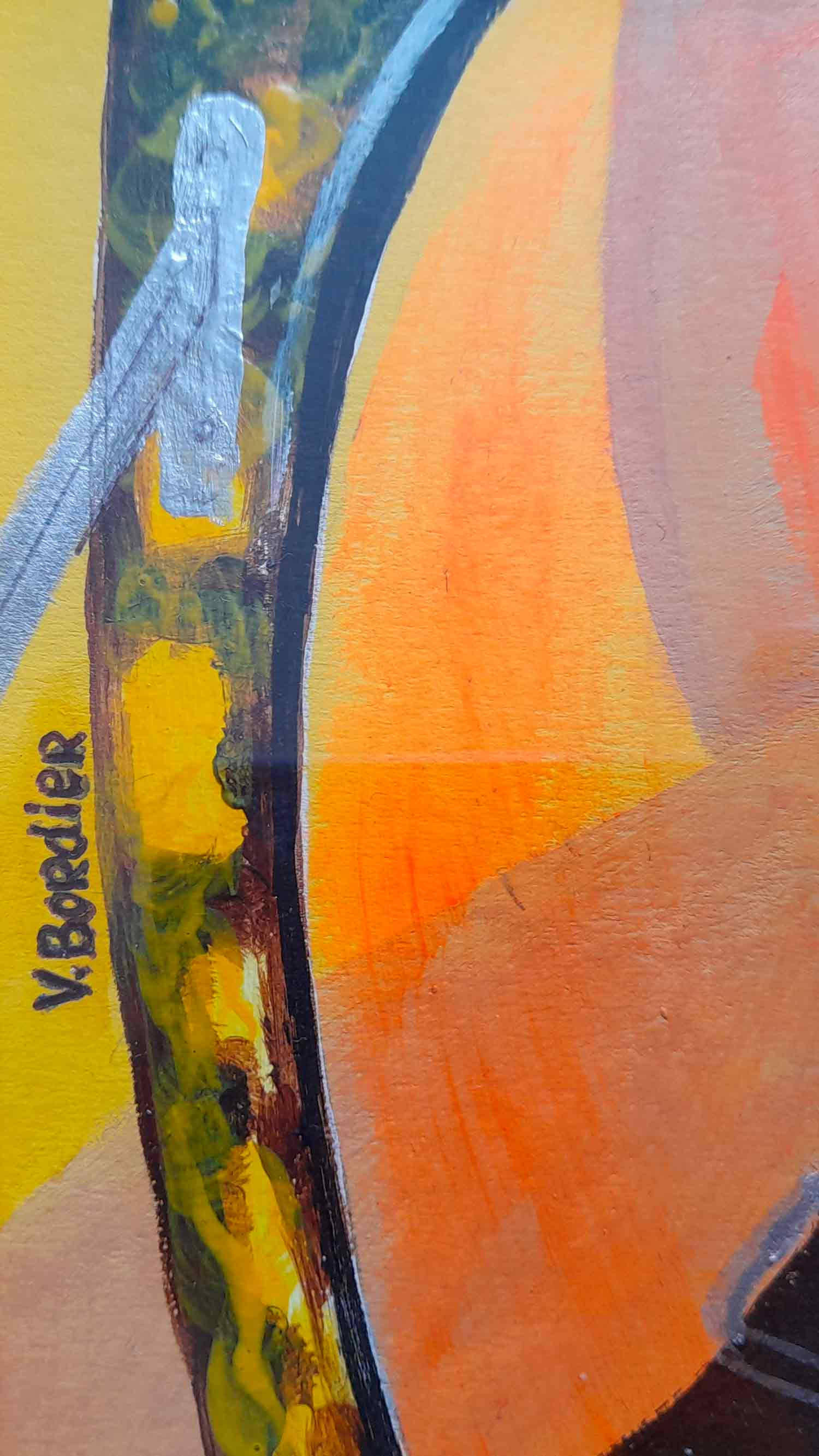 Victoria Bordier, Y'en a marre, painting - Artalistic online contemporary art buying and selling gallery