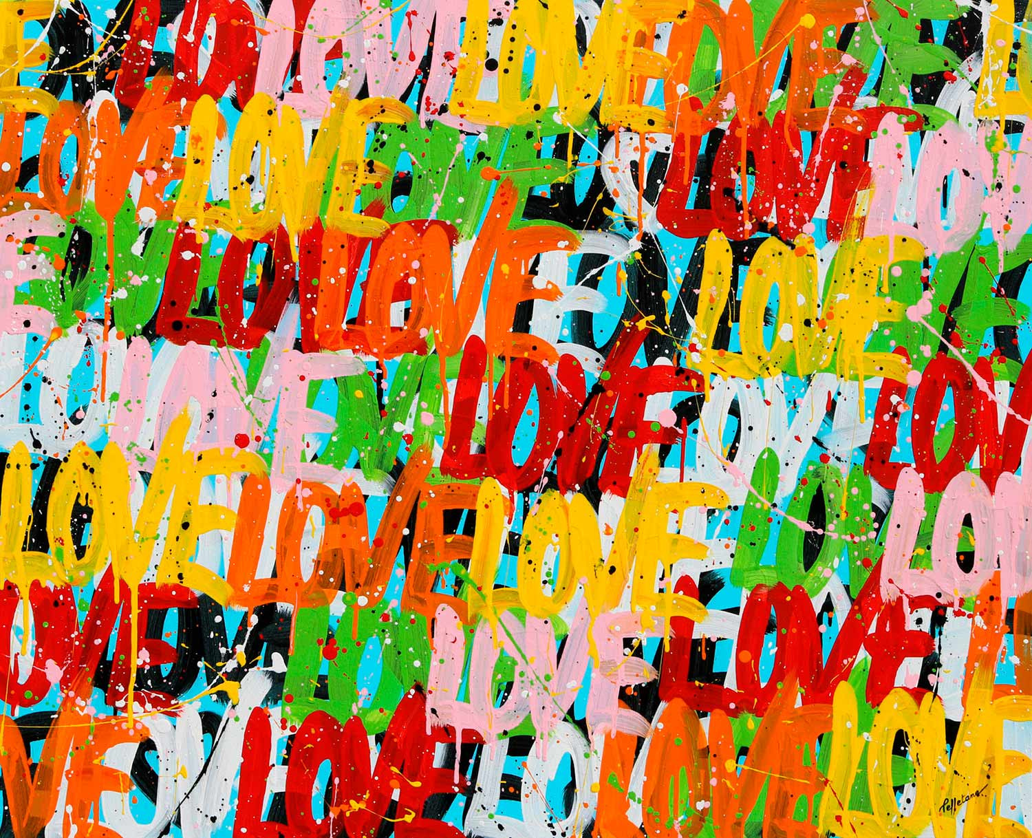 Isabelle Pelletane, Love again, painting - Artalistic online contemporary art buying and selling gallery