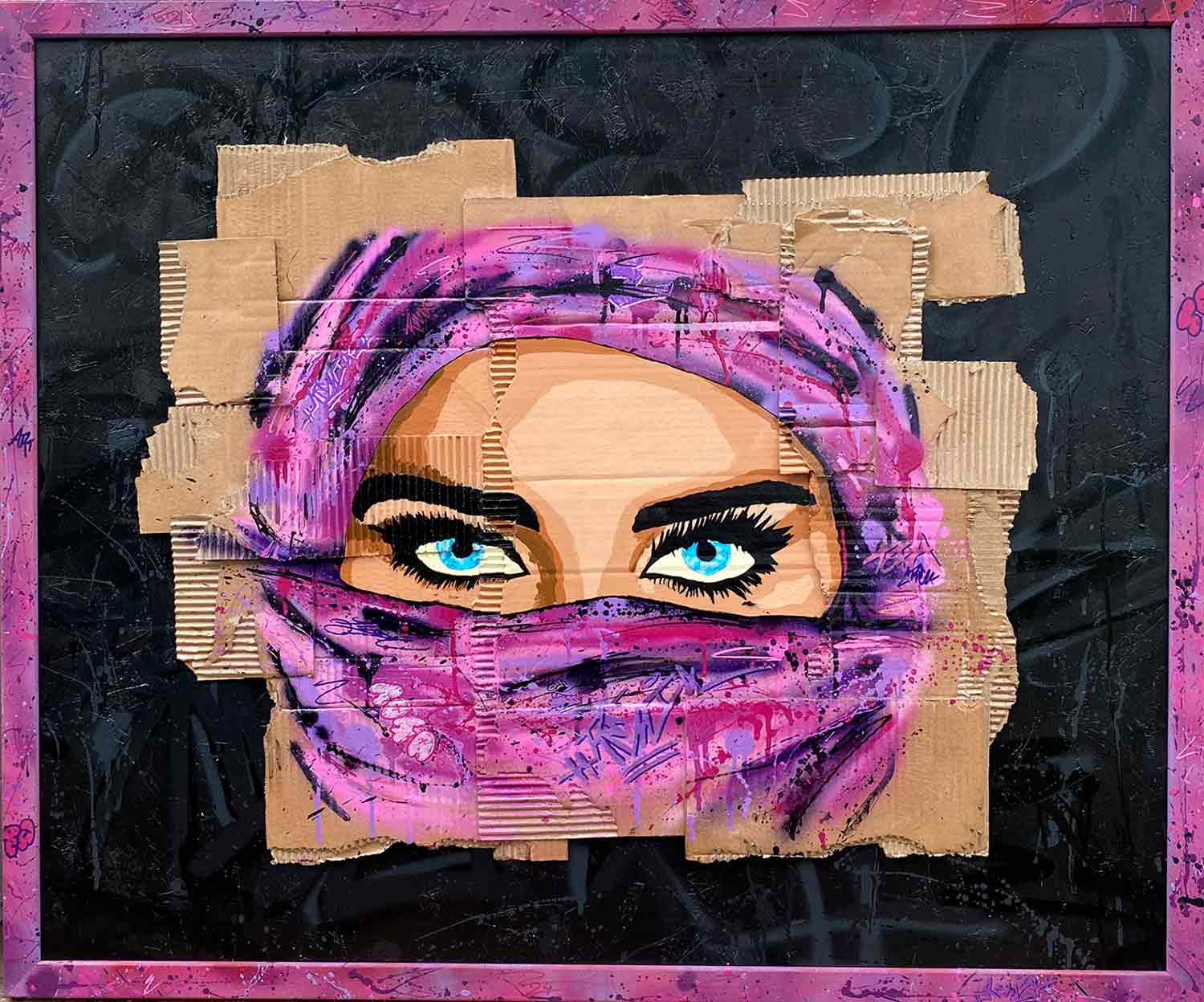 Remix, Rosevix, painting - Artalistic online contemporary art buying and selling gallery