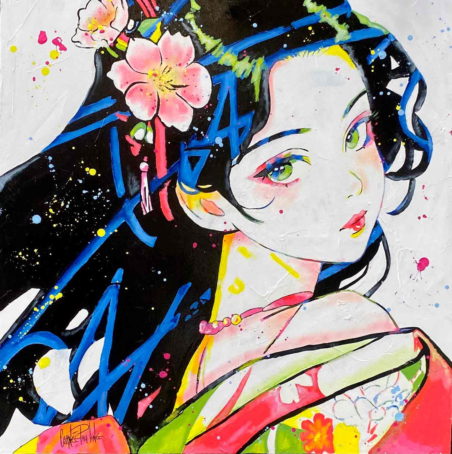 Pauline Cornée, Envie II, painting - Artalistic online contemporary art buying and selling gallery