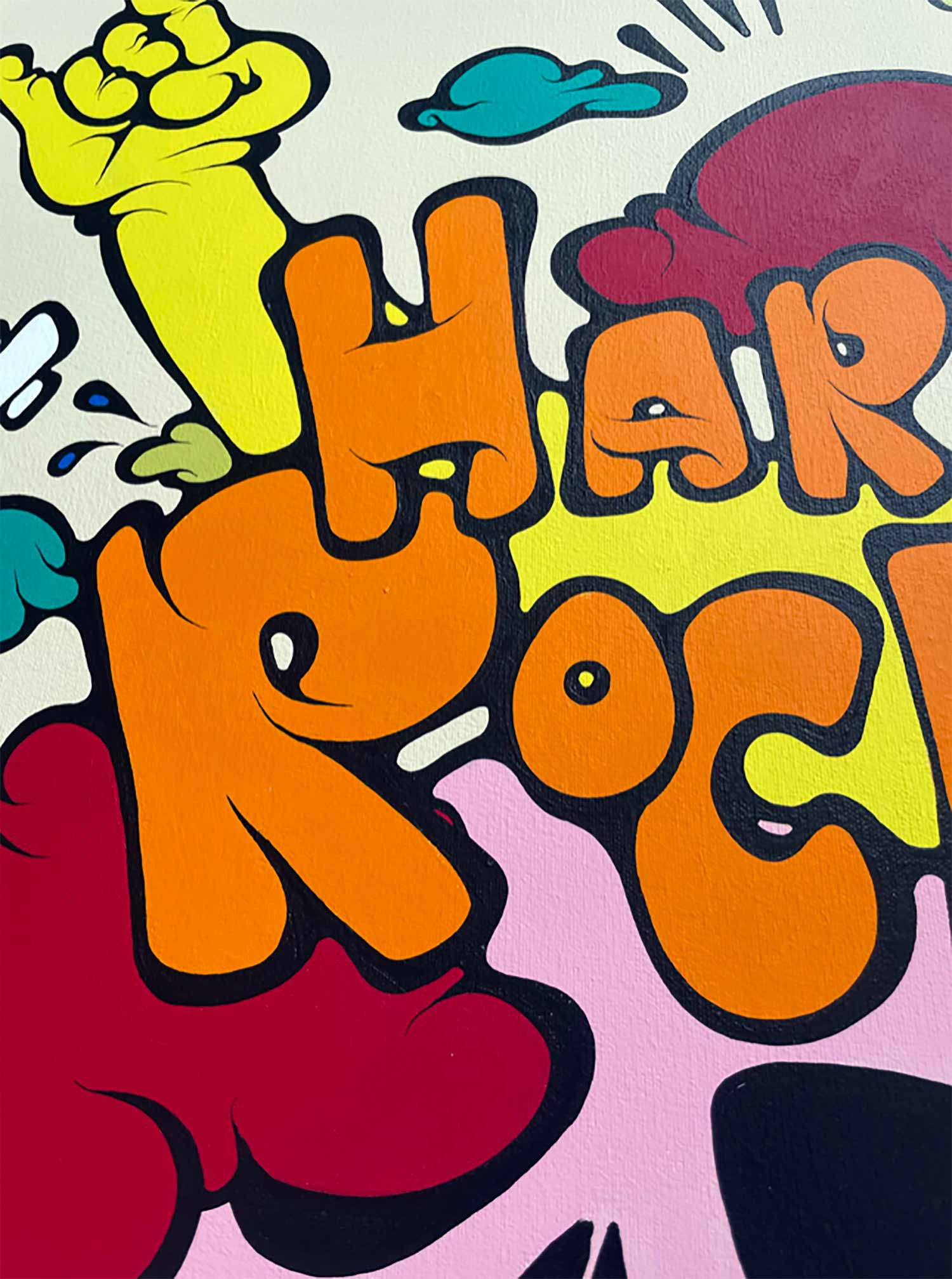 Ewen Gur, Hardrock, painting - Artalistic online contemporary art buying and selling gallery