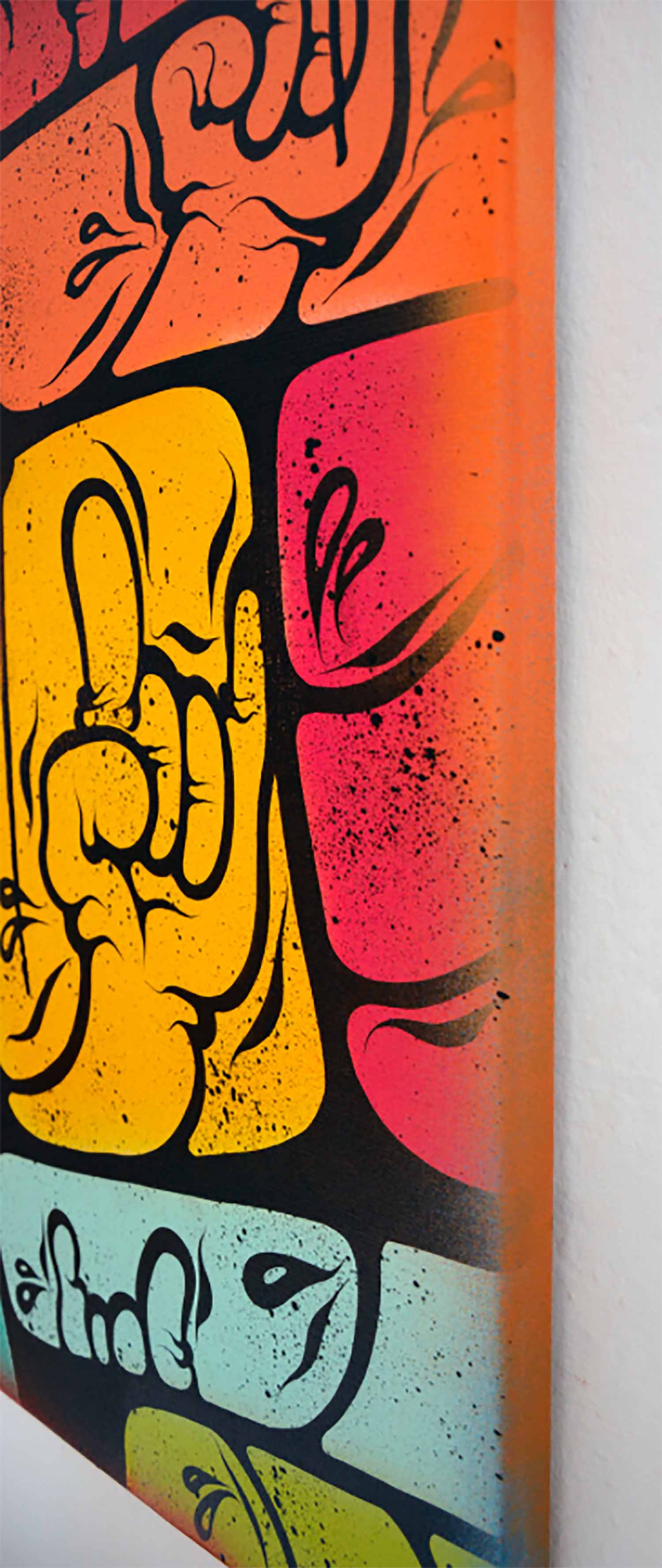 Ewen Gur, Everybody say yeah, painting - Artalistic online contemporary art buying and selling gallery