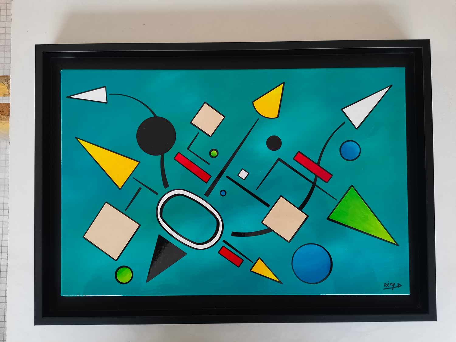 Rémy Demestre, Agonidae, painting - Artalistic online contemporary art buying and selling gallery