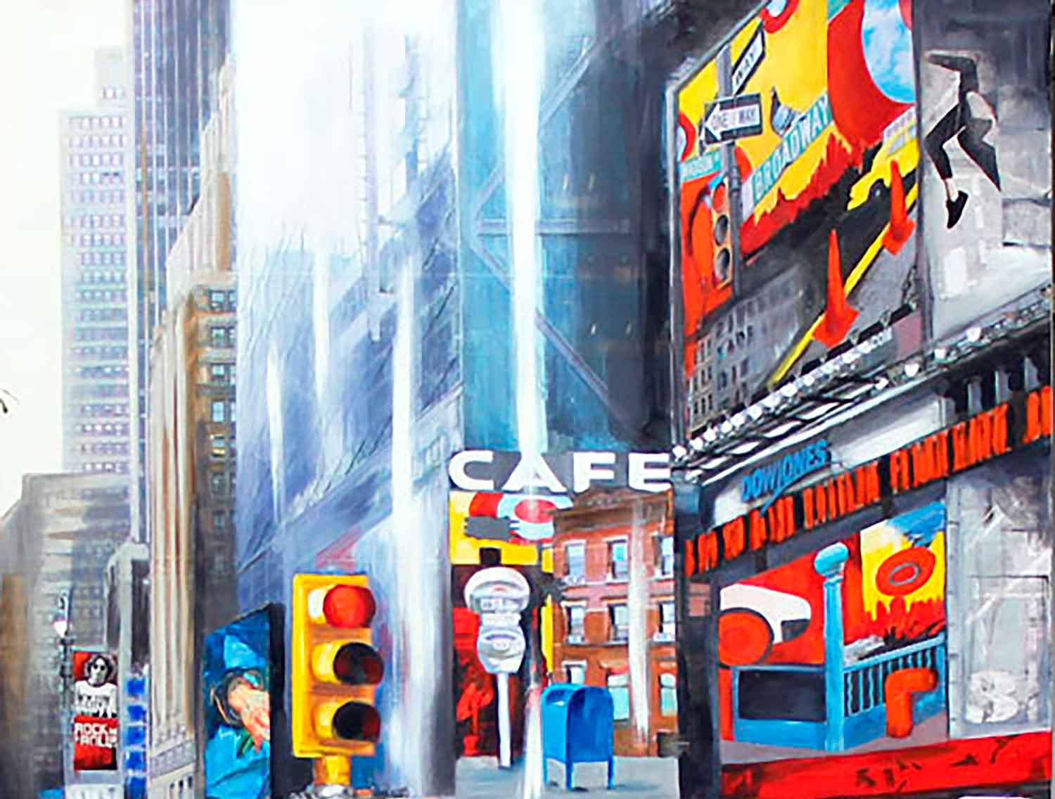 Nathalie Lemaître, Sunny Girl, painting - Artalistic online contemporary art buying and selling gallery