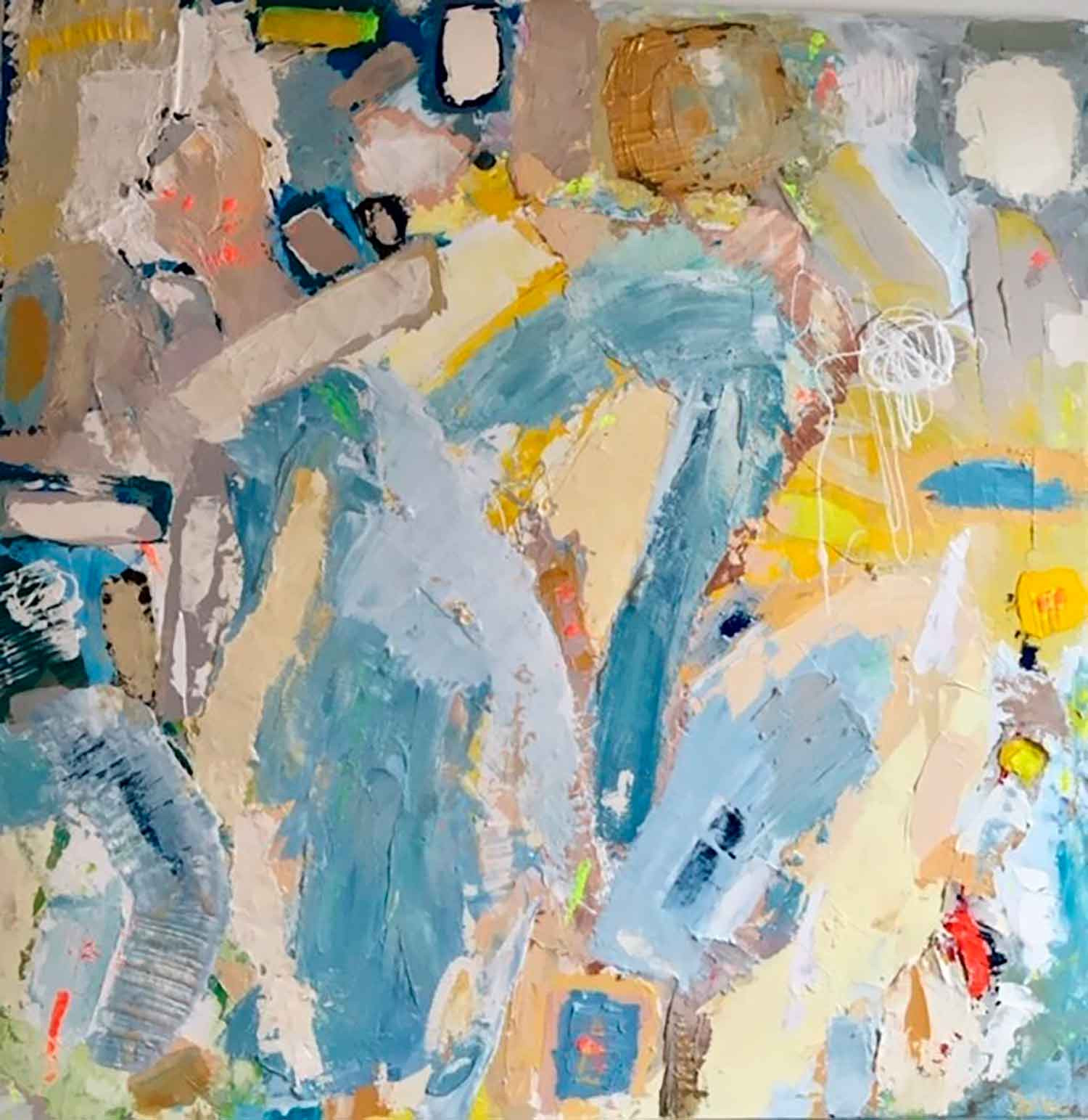 De Voc, Ete indien, painting - Artalistic online contemporary art buying and selling gallery